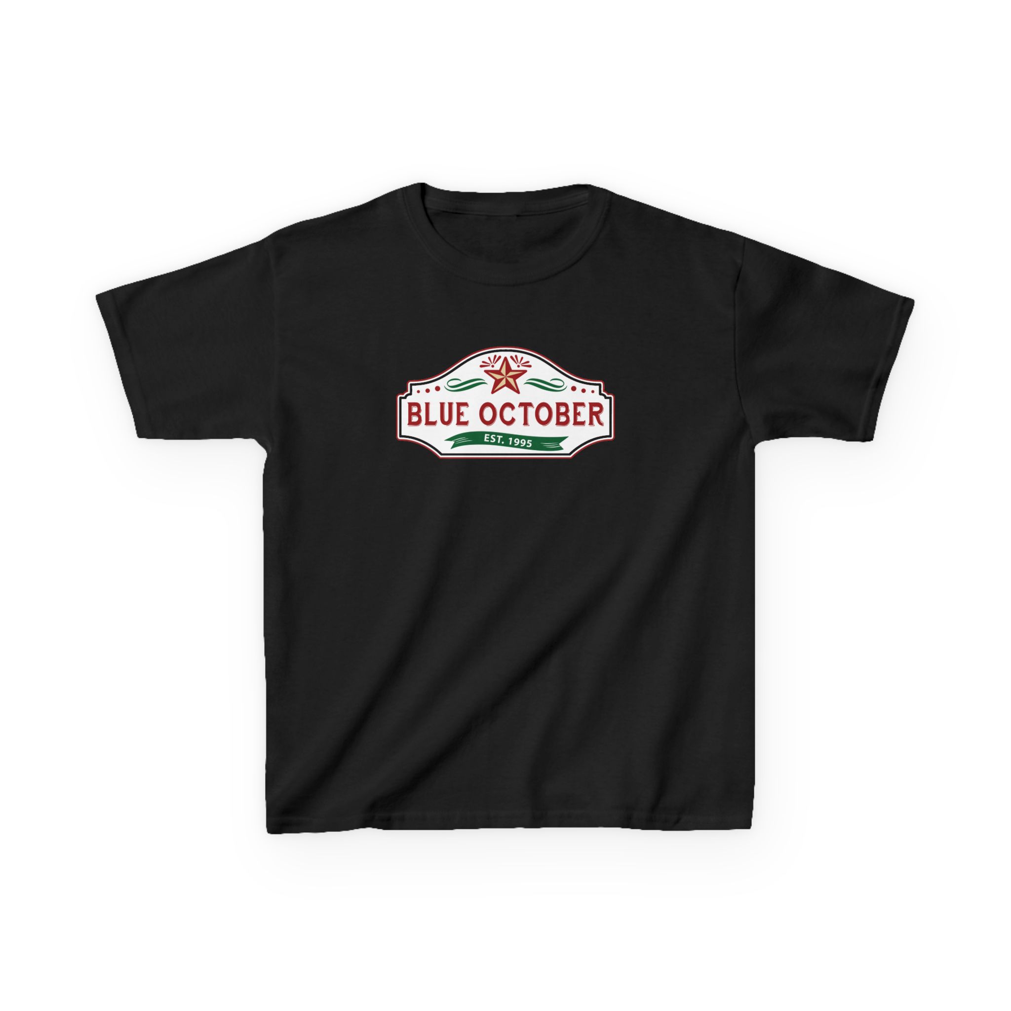 Blue October Est 1995 Kids Heavy Cotton™ Tee