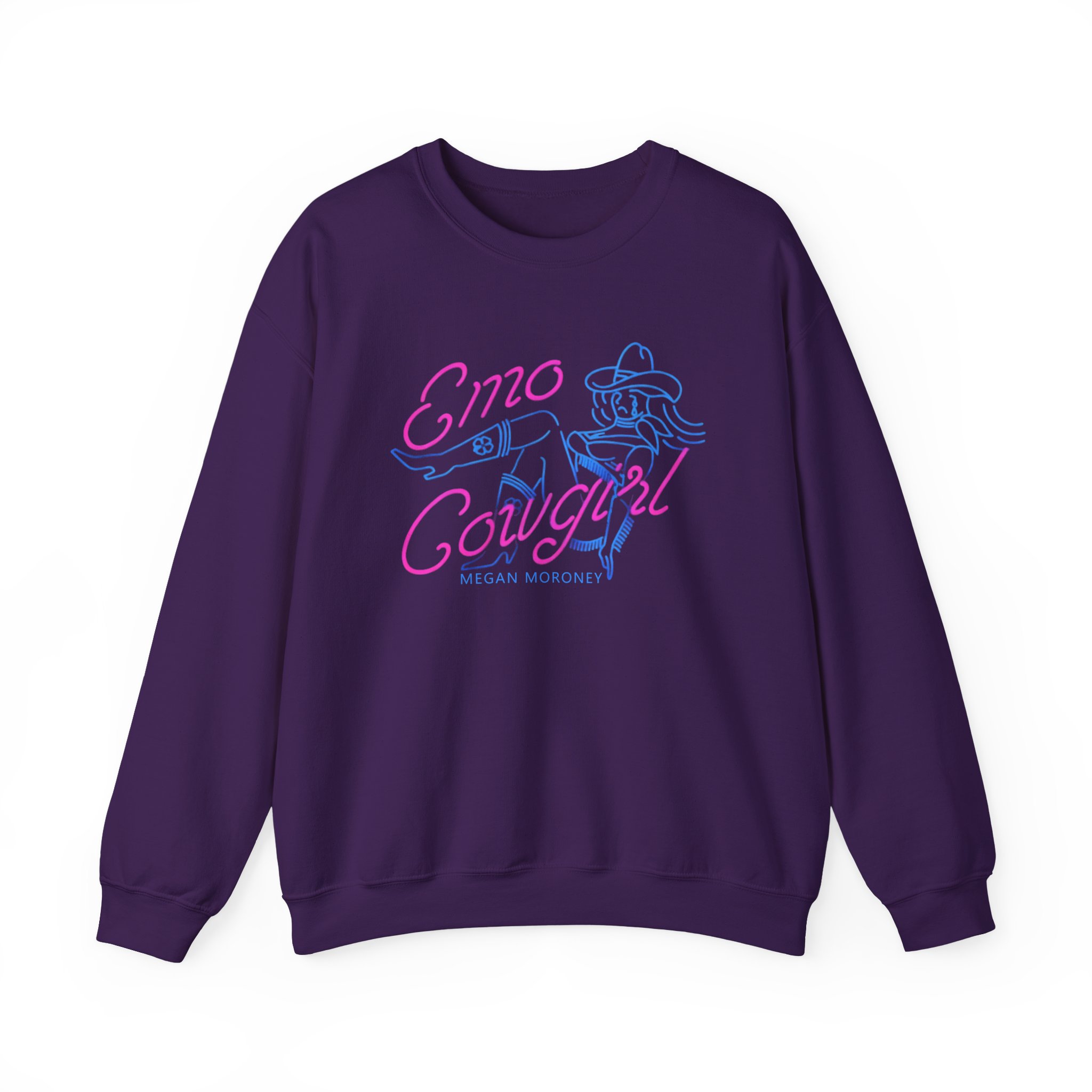 Megan Moroney Emo Cowgirl Unisex Heavy Blend™ Crewneck Sweatshirt - Image 9