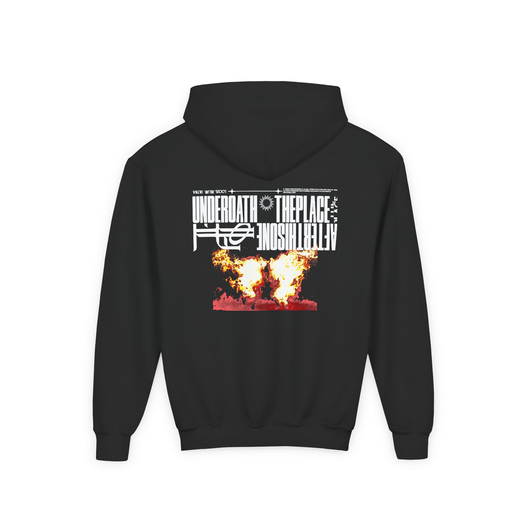 Underoath Youth Heavy Blend Hooded Sweatshirt - Image 2