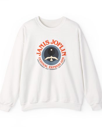 Janis Joplin Festival Express 1970 Unisex Heavy Blend™ Crewneck Sweatshirt