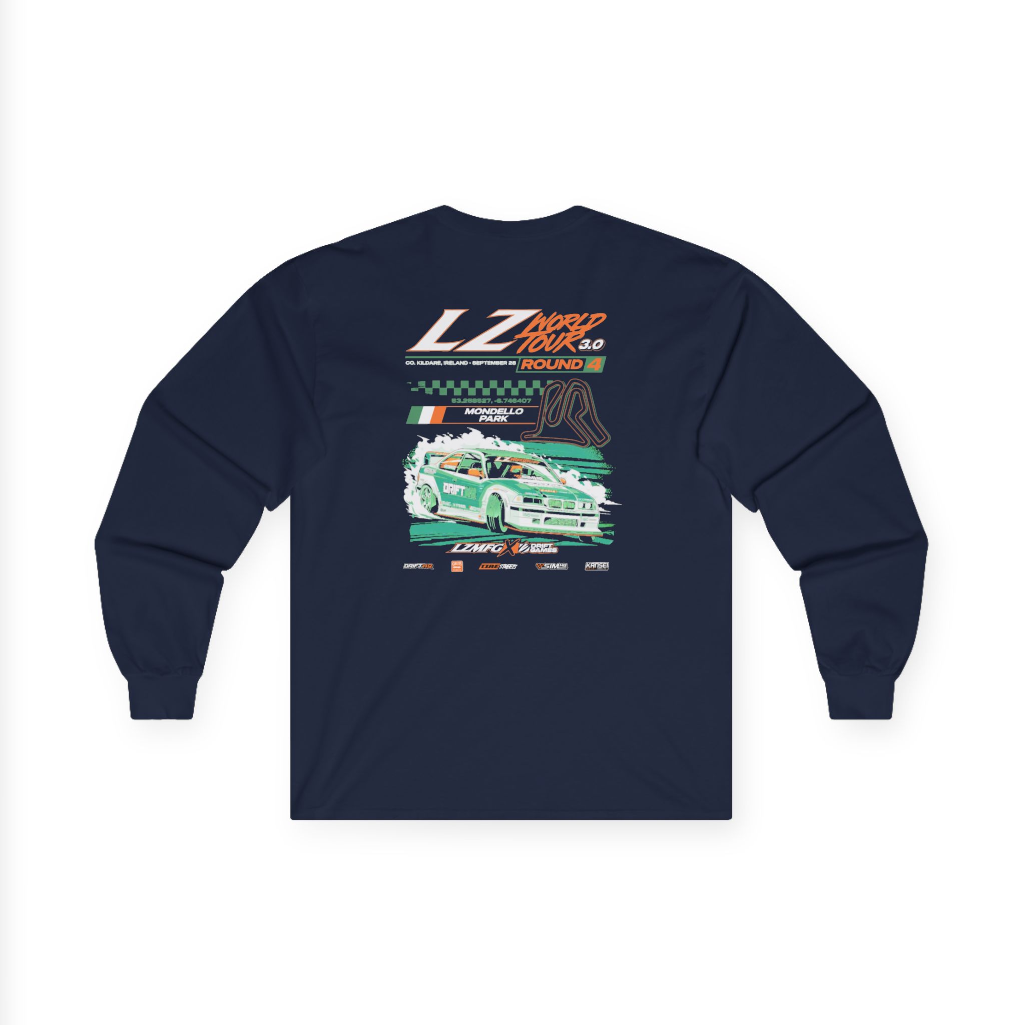Adam LZ Ireland Event Unisex Ultra Cotton Long Sleeve Tee - Image 6