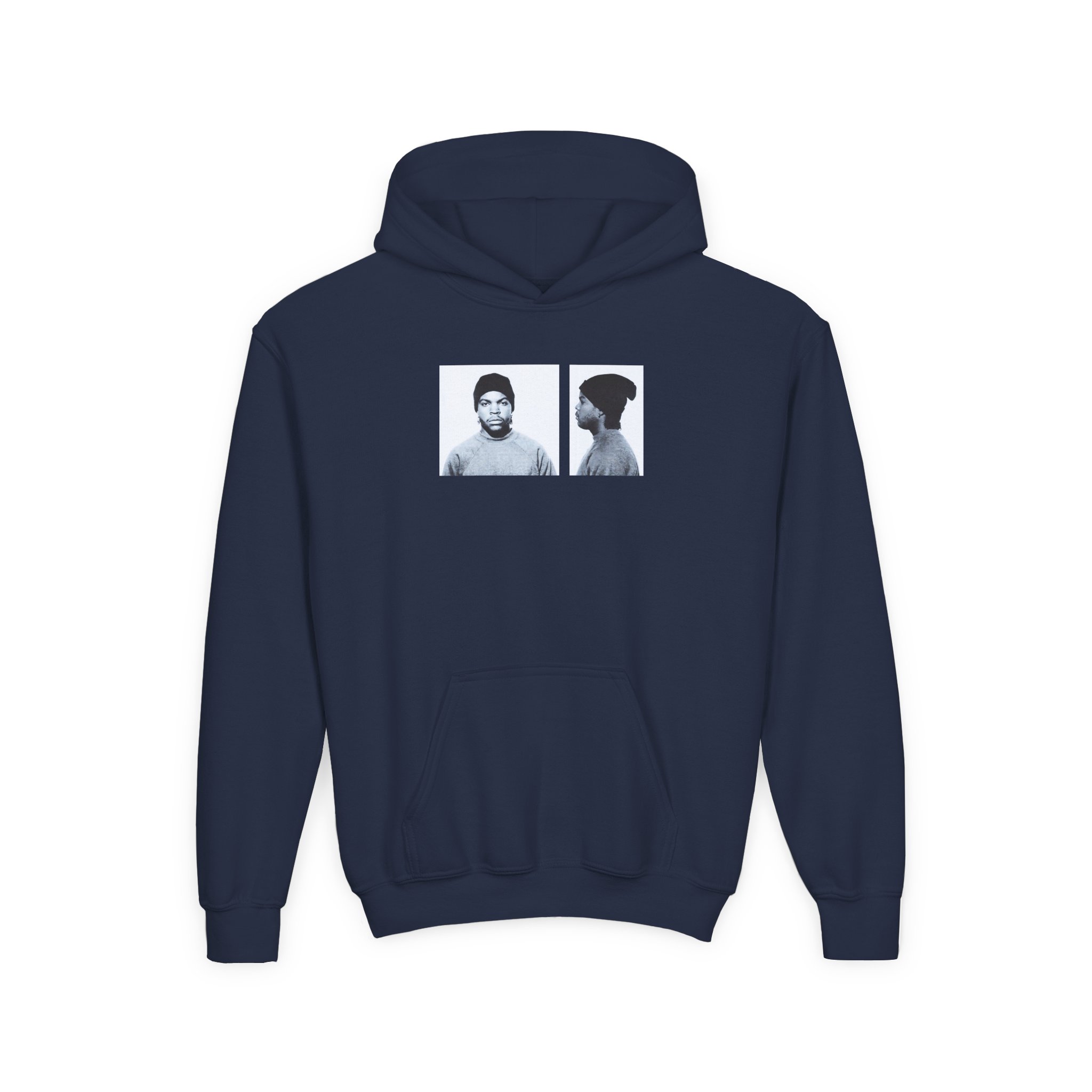 Ice Cube Mug Shot Youth Heavy Blend Hooded Sweatshirt - Image 11