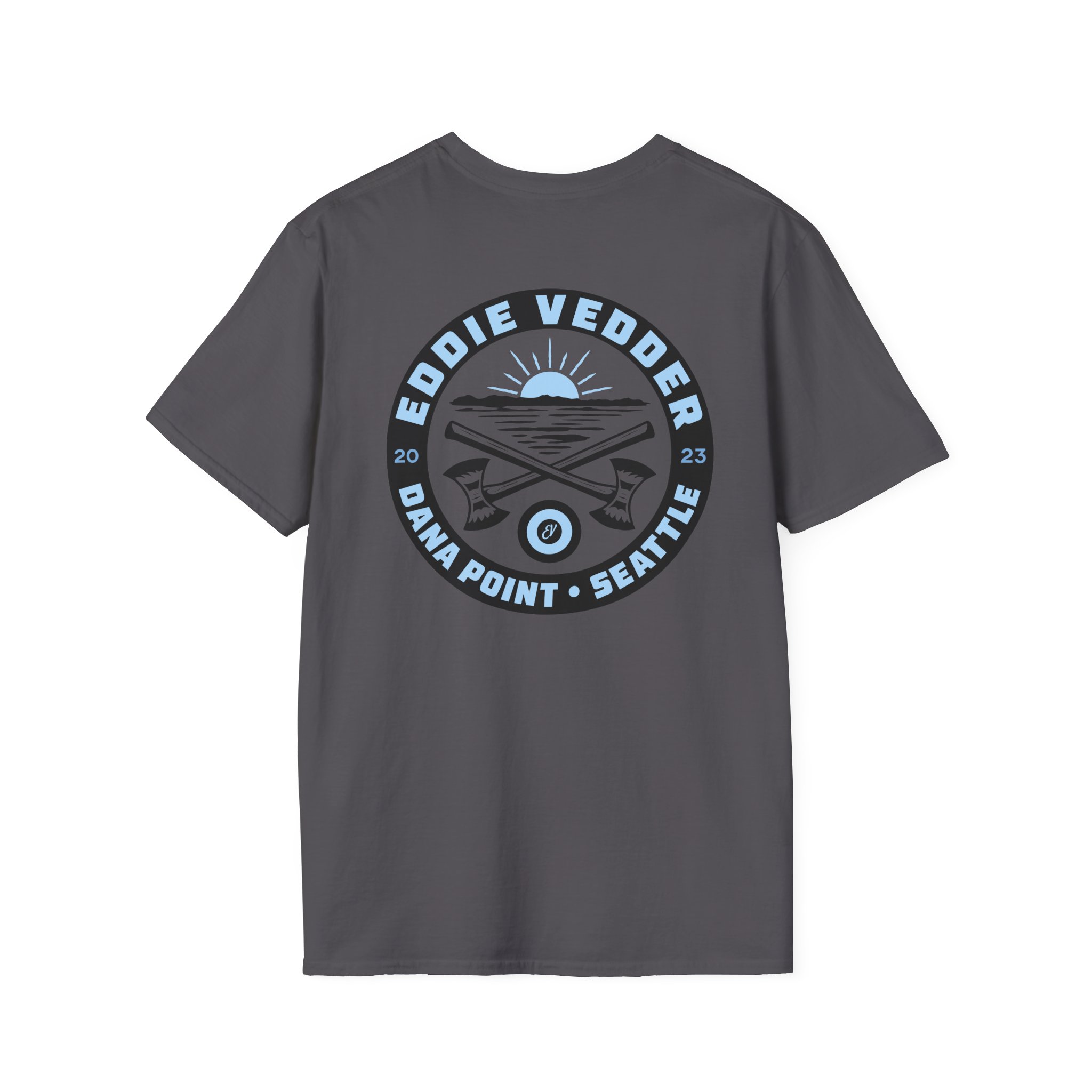 Eddie Vedder Coastal Unisex Softstyle T-Shirt - Image 16