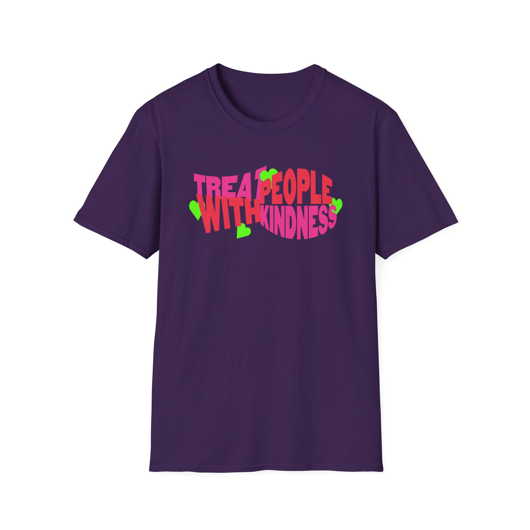 Love on Tour Treat People With Kindness Unisex Softstyle T-Shirt - Image 21