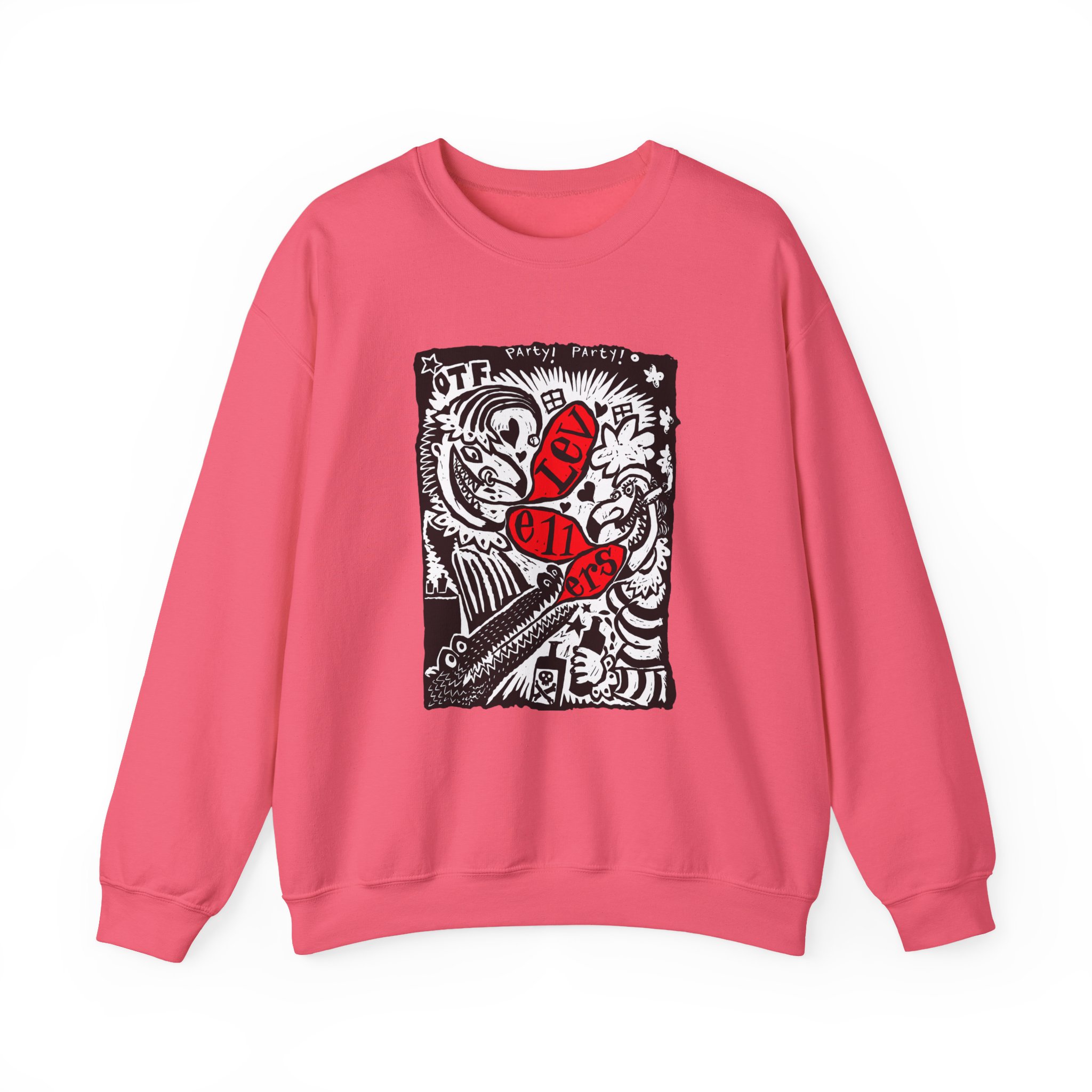 Levellers Party Party Unisex Heavy Blend™ Crewneck Sweatshirt - Image 19