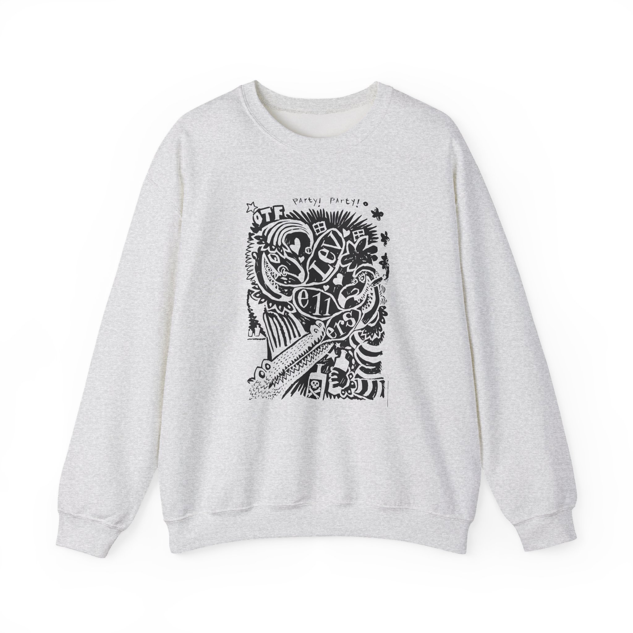 Levellers Party Party Unisex Heavy Blend™ Crewneck Sweatshirt - Image 3