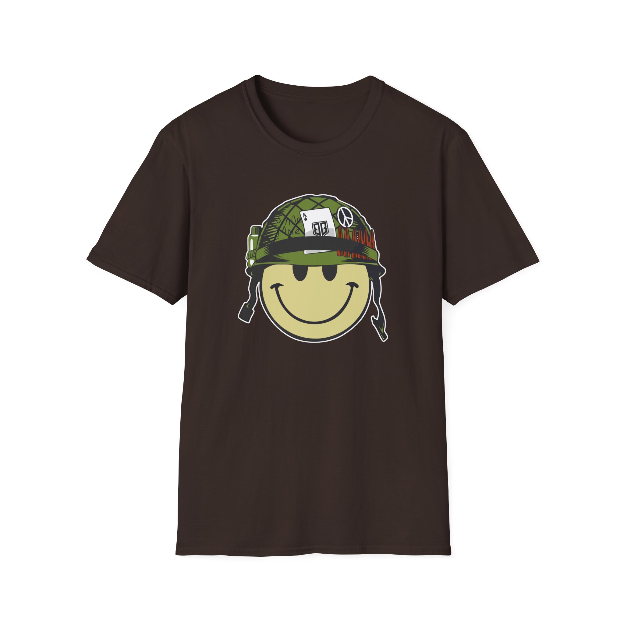 Roman Atwood Smiley Unisex Softstyle T-Shirt - Image 5