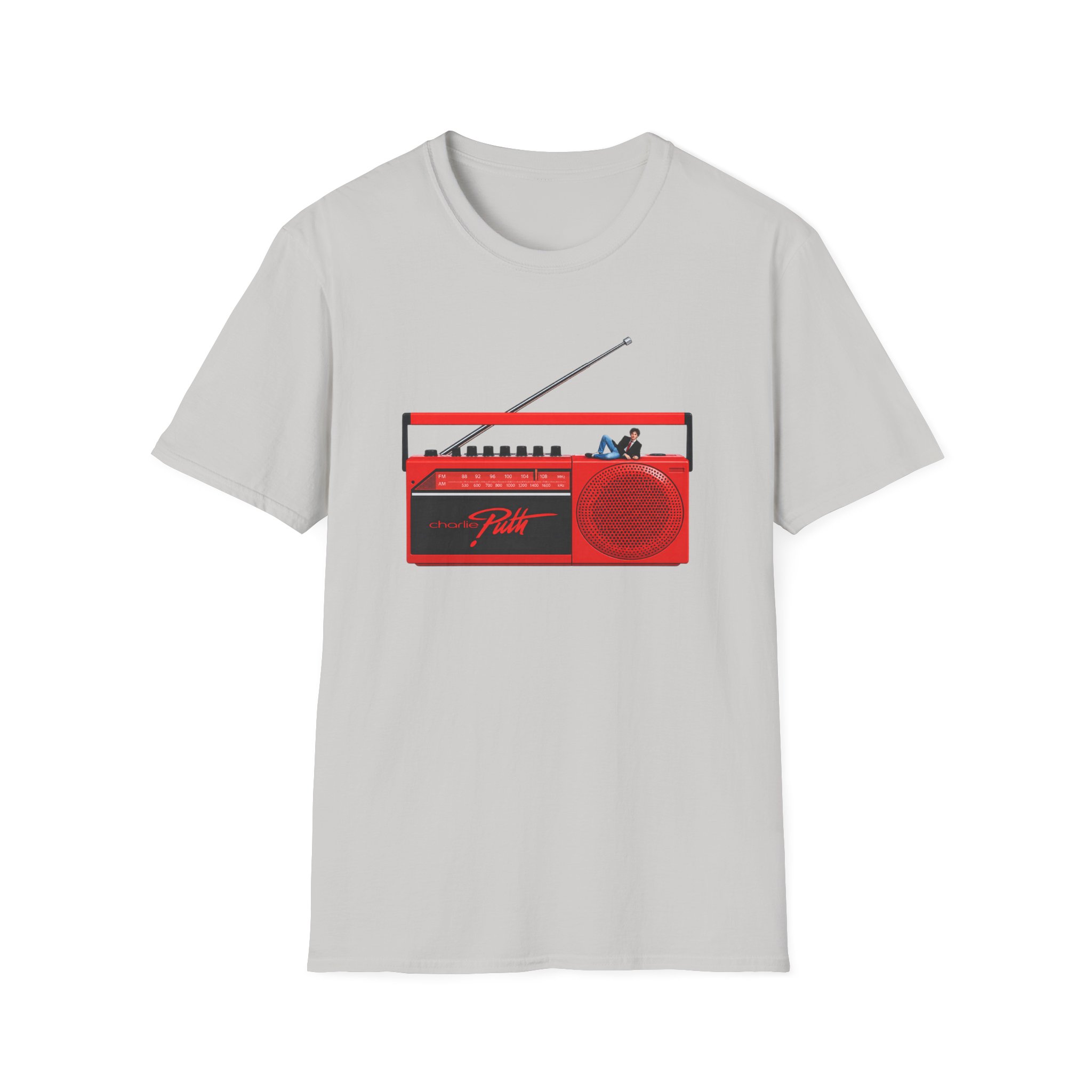 Charlie Puth Whatever's Clever! - Radio Unisex Softstyle T-shirt - Image 5