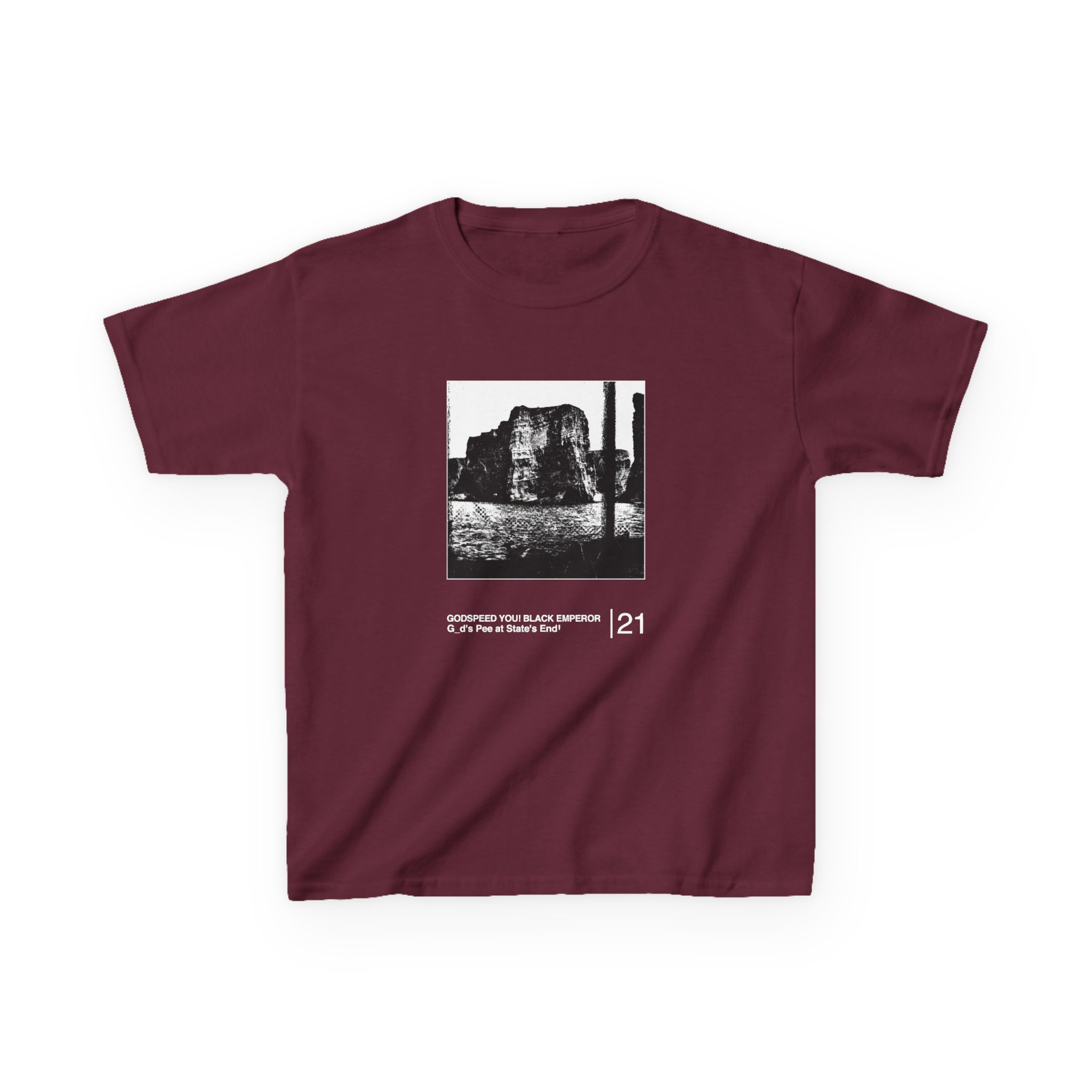 Godspeed You! Black Emperor God's Pee at State's End! Kids Heavy Cotton™ Tee - Image 3