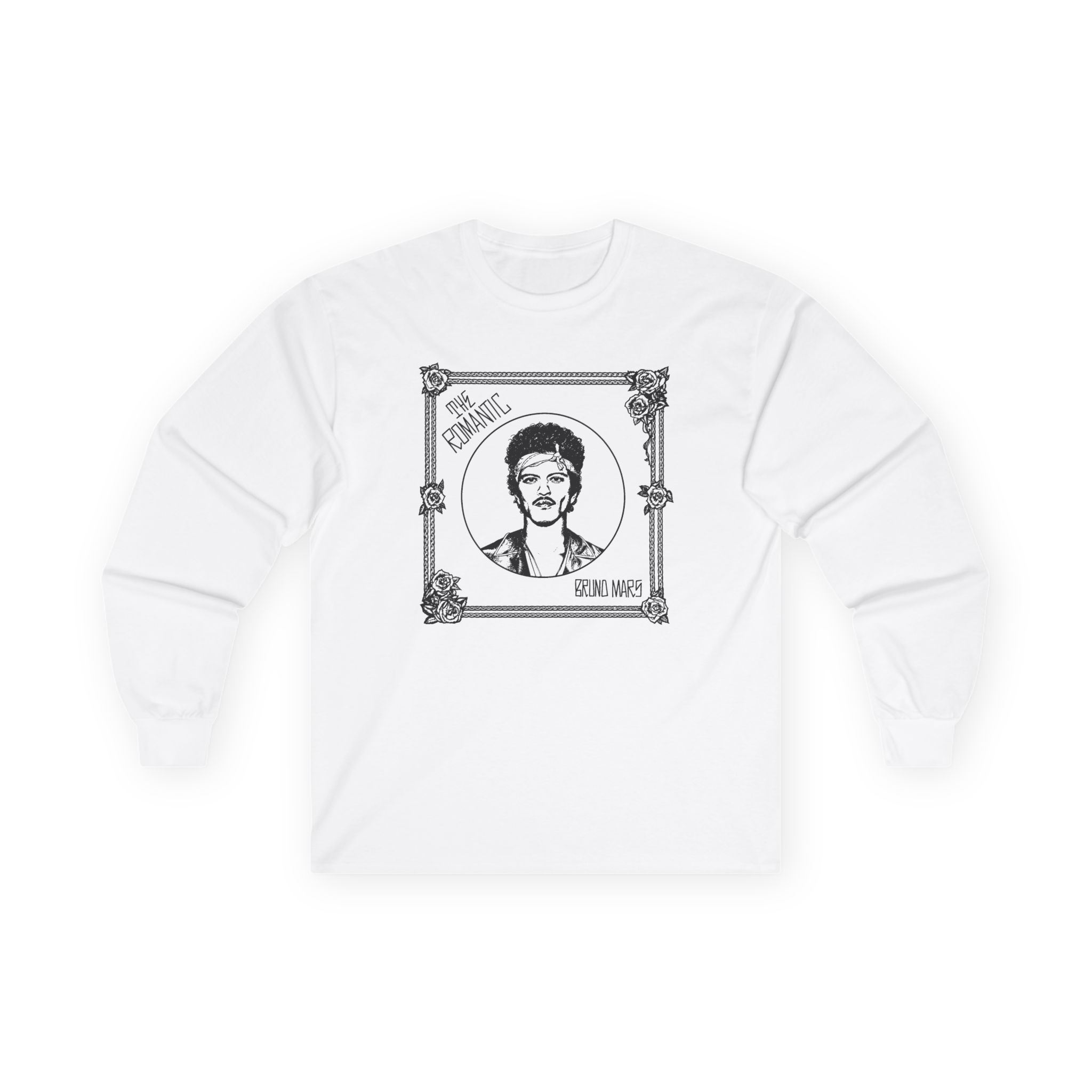 Bruno Mars the Romantic Tour Unisex Ultra Cotton Long Sleeve Tee