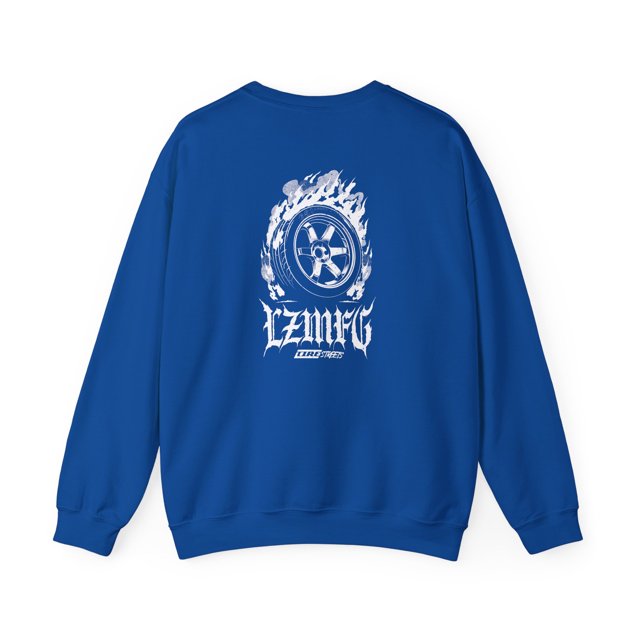 Adam LZ Tire Fire Unisex Heavy Blend™ Crewneck Sweatshirt - Image 16