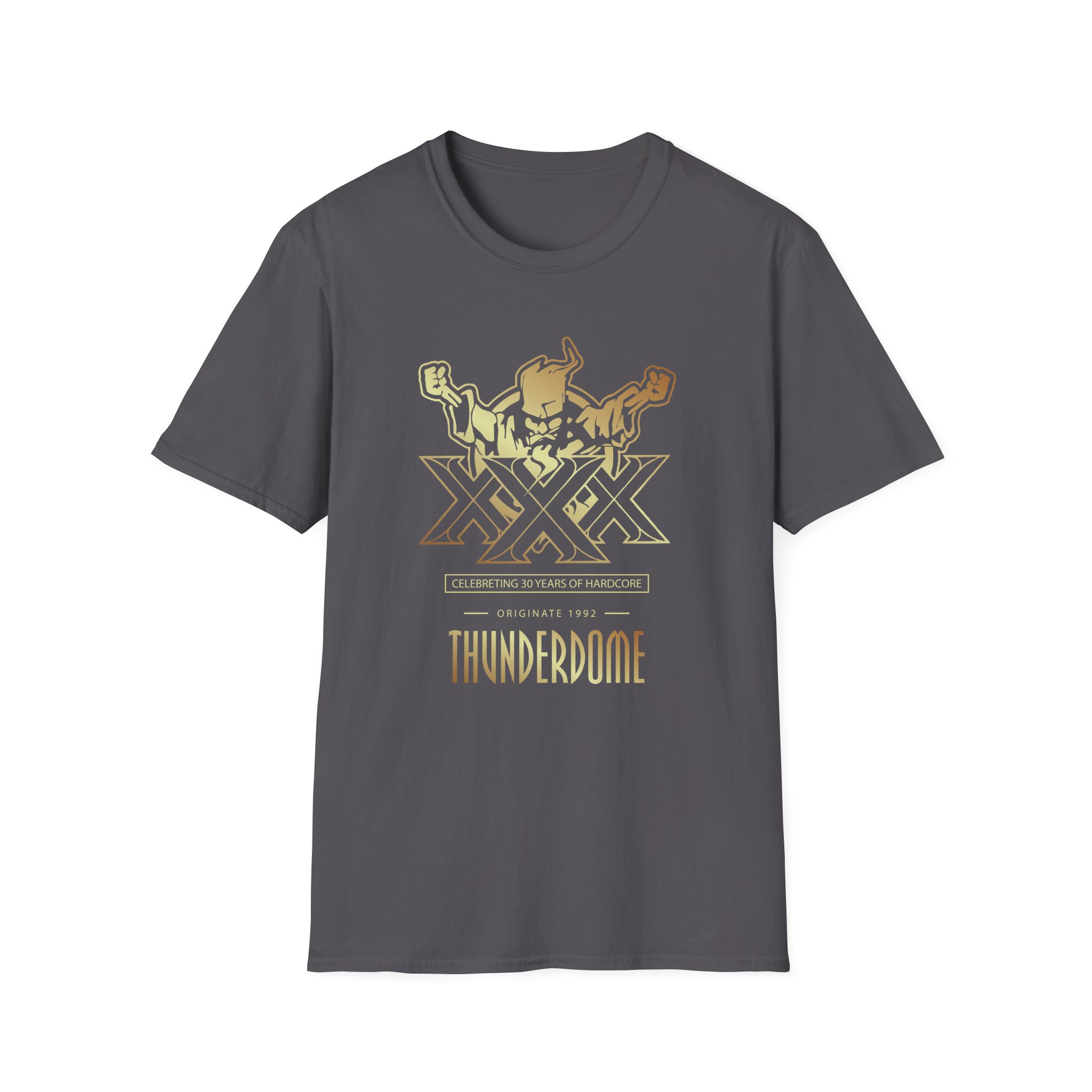 Thunderdome 30 Years of Hardcore Unisex Softstyle T-shirt - Image 13