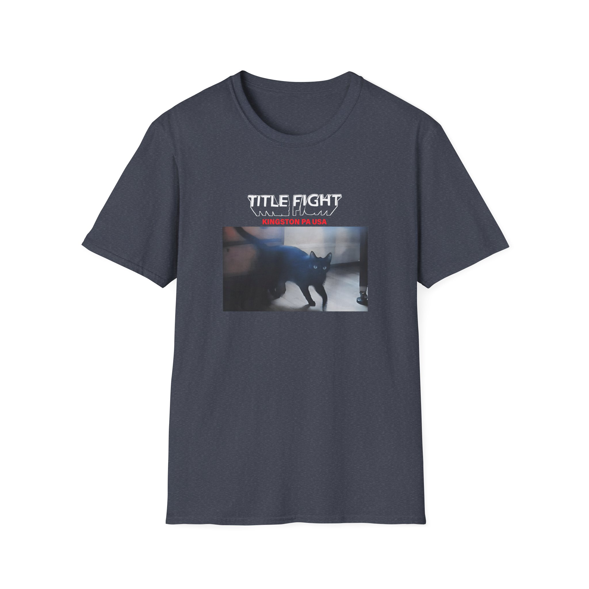 Cold Cuts Title Fight Kingston Cat Unisex Softstyle T-Shirt - Image 19