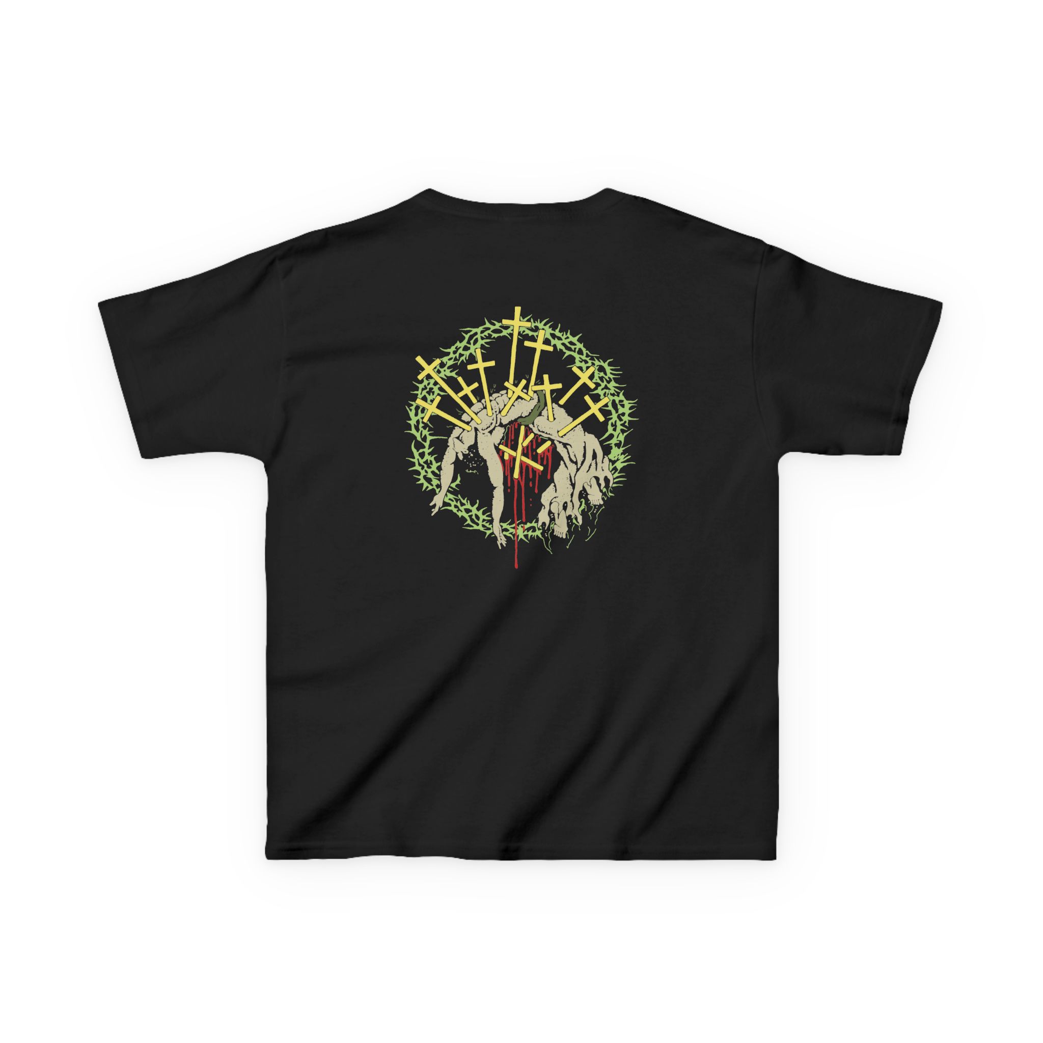 Knocked Loose Crown of Thorns Kids Heavy Cotton™ Tee - Image 2