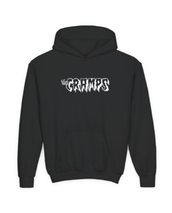 The Cramps Logo Youth Heavy Blend Hooded Sweatshirt
