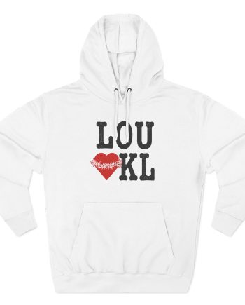 Knocked Loose I Heart Kl Three-Panel Fleece Hoodie