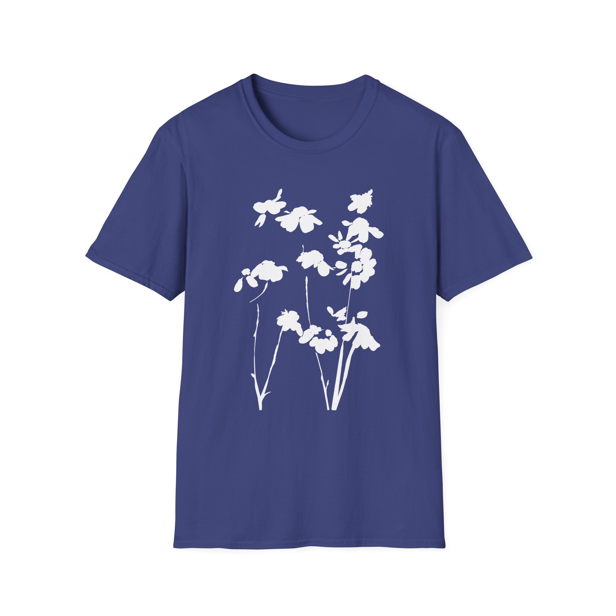 AG petal blurred flowers Unisex Softstyle T-Shirt - Image 15