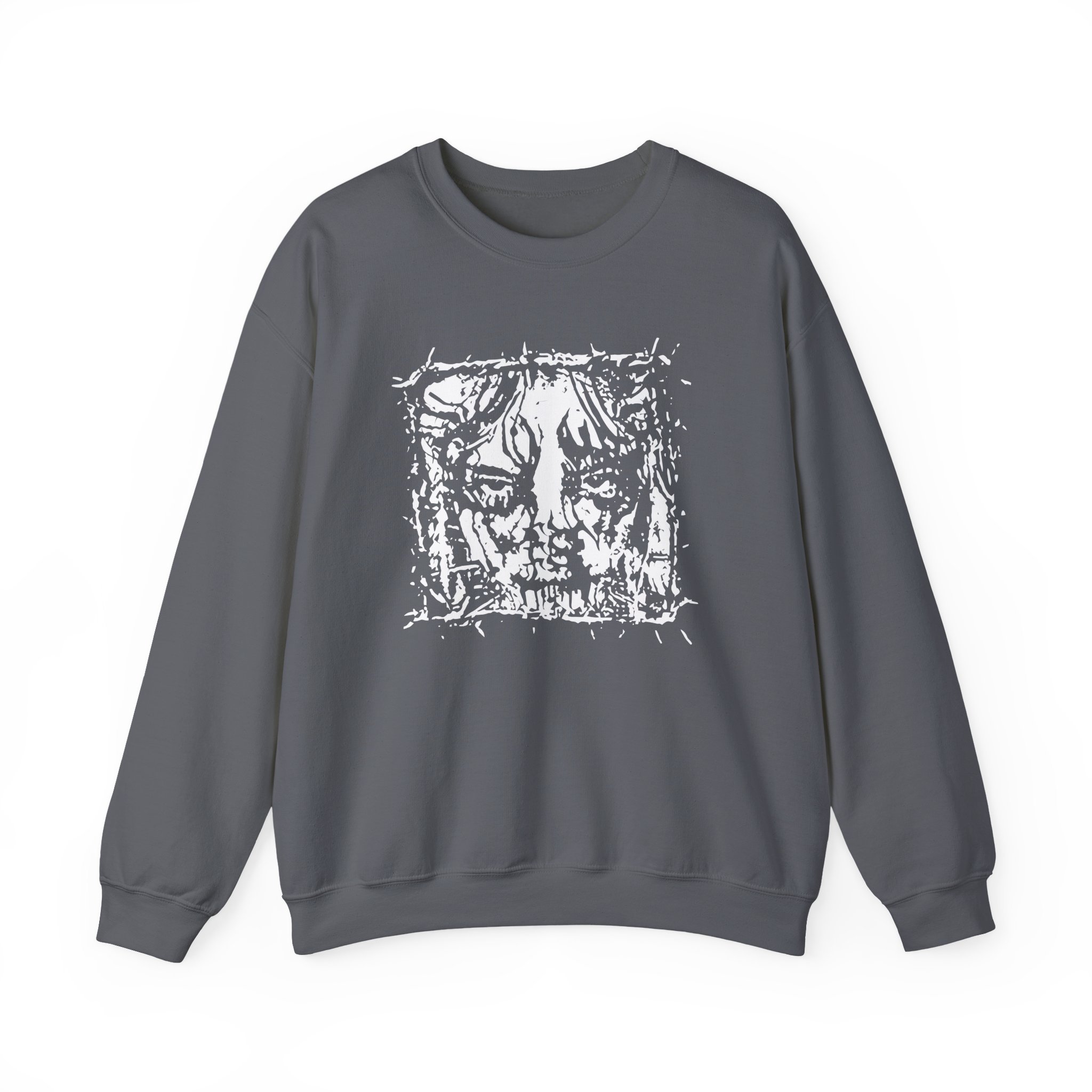 Poppy Disagree Unisex Heavy Blend™ Crewneck Sweatshirt - Image 7