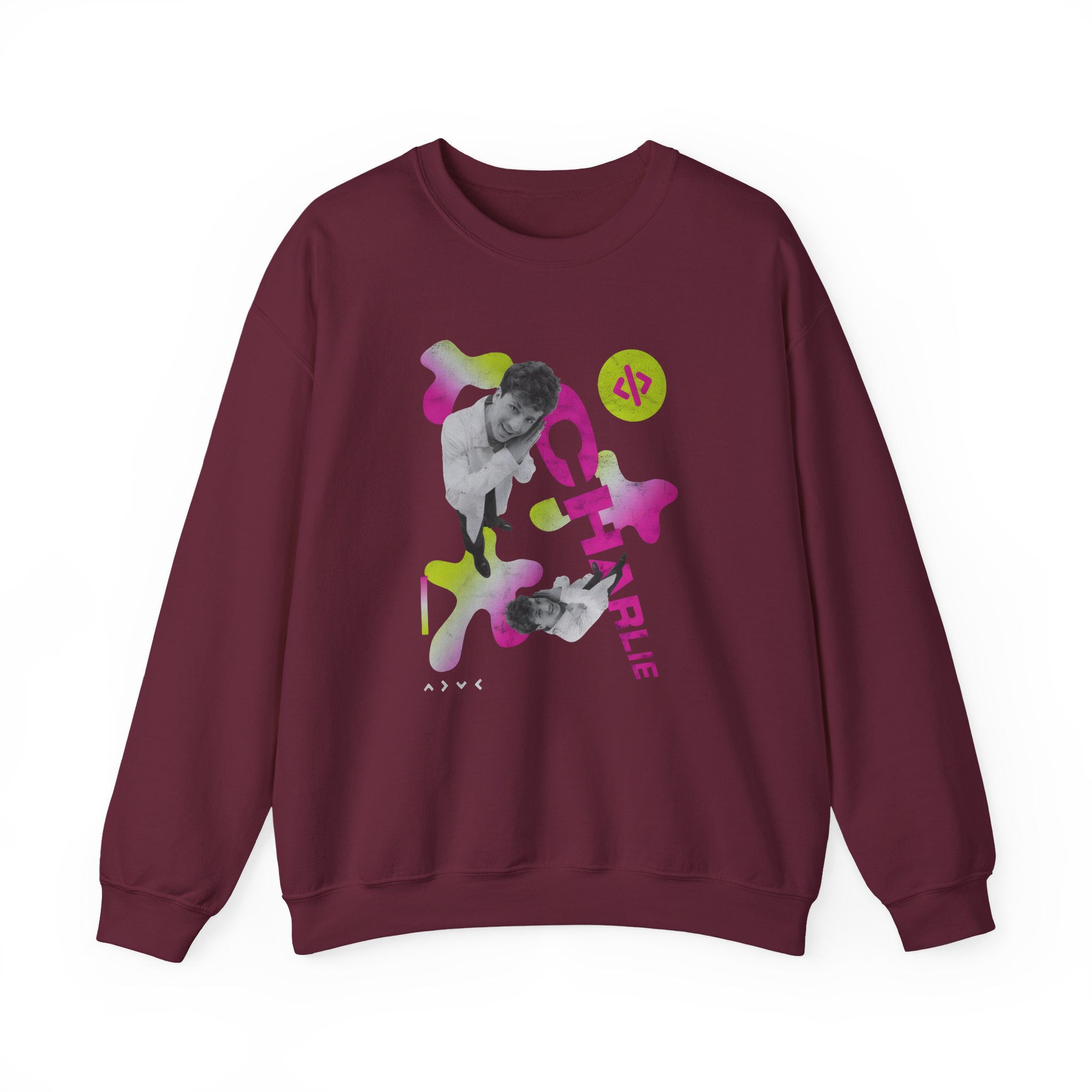 Charlie Puth Unisex Heavy Blend™ Crewneck Sweatshirt - Image 3