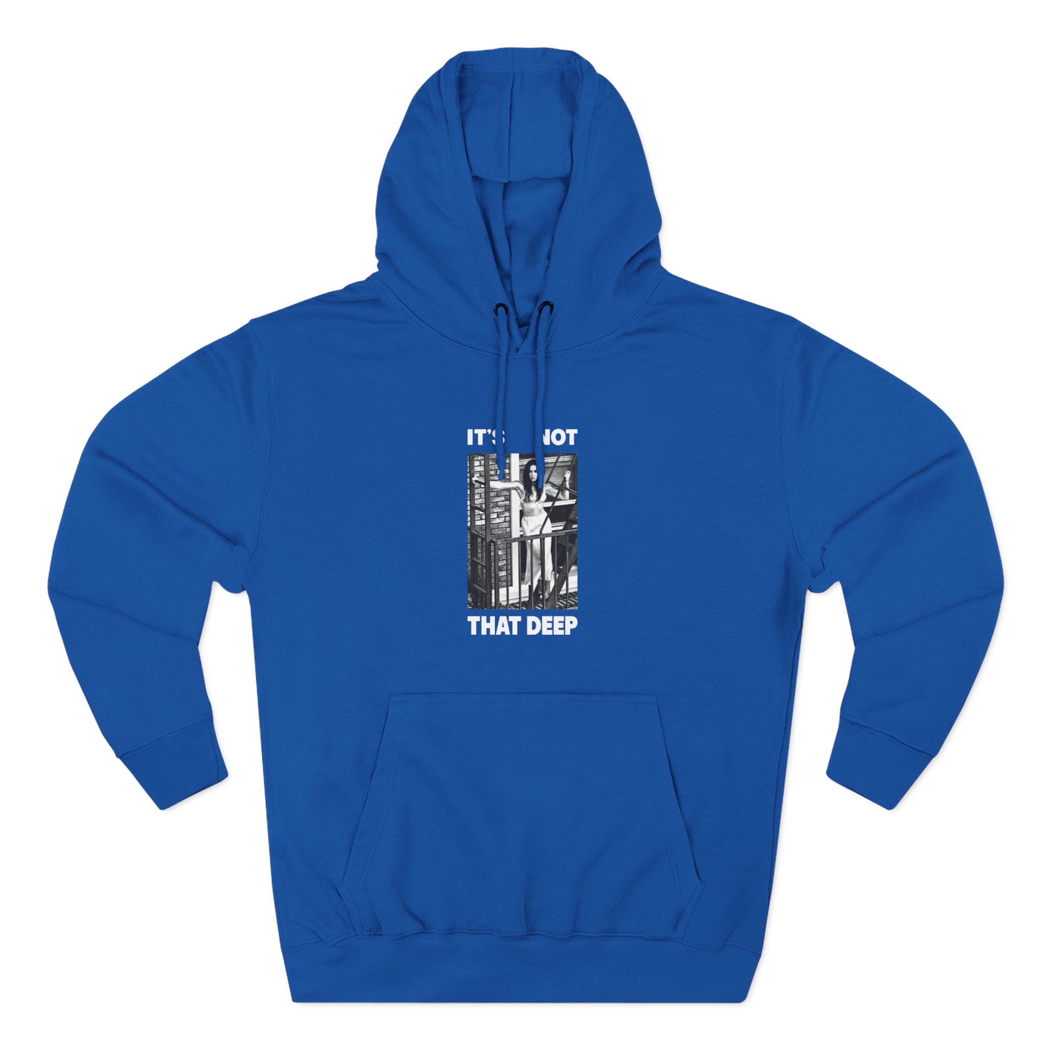 D L It’s Not That Deep Tour Three-panel Fleece Hoodie - Image 7