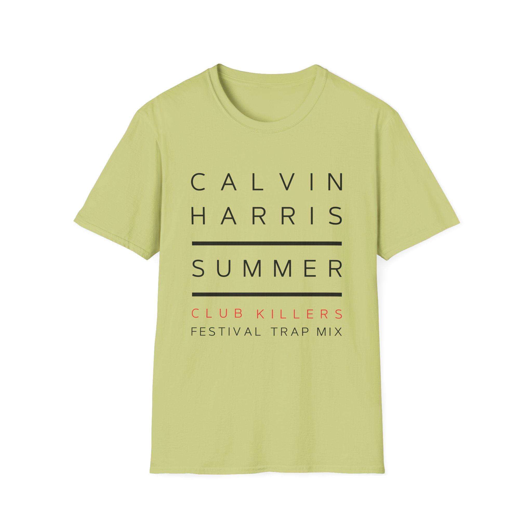 Calvin Harris Summer 4 Album Cover Unisex Softstyle T-Shirt - Image 13