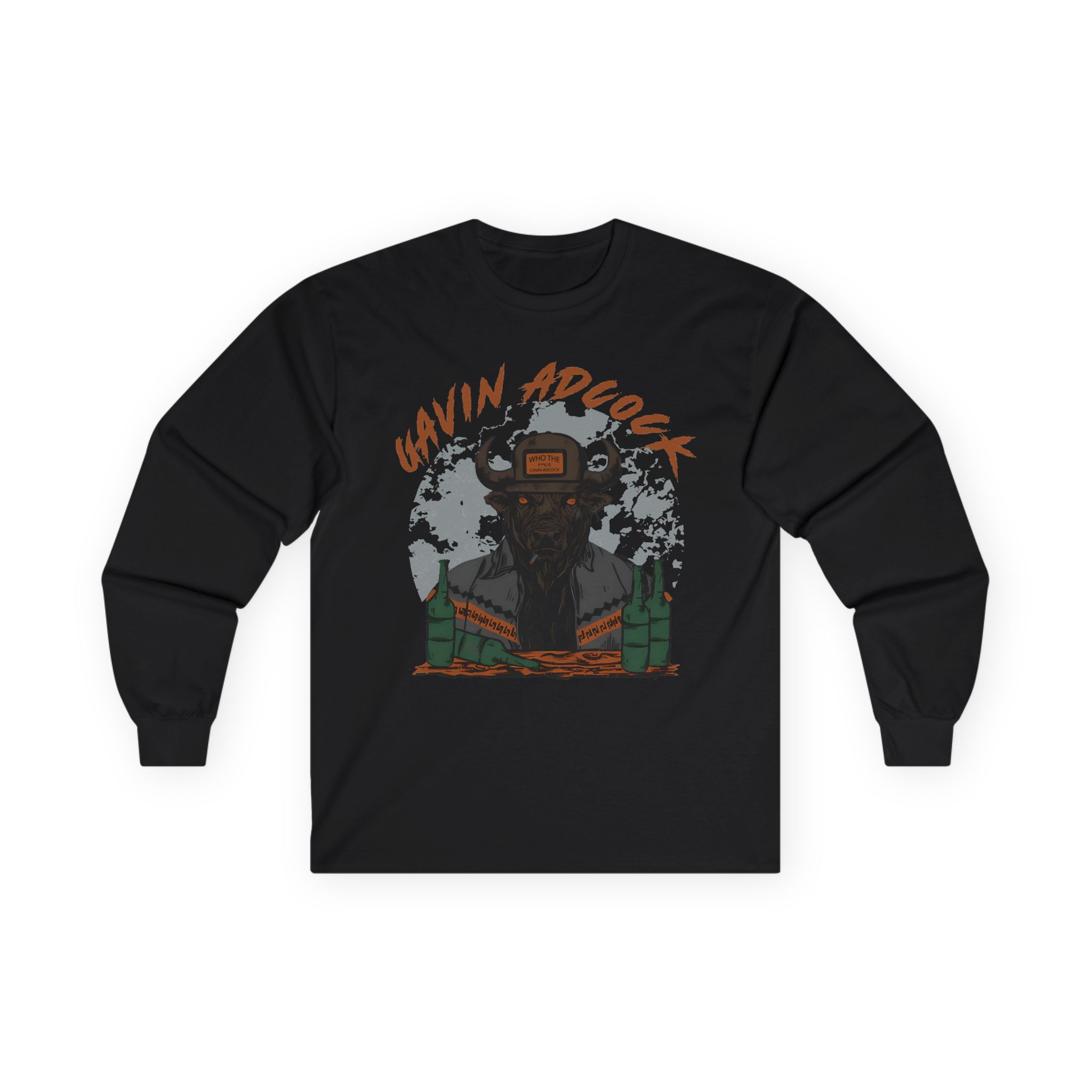 Gavin Adcock Graphite Bull Unisex Ultra Cotton Long Sleeve Tee