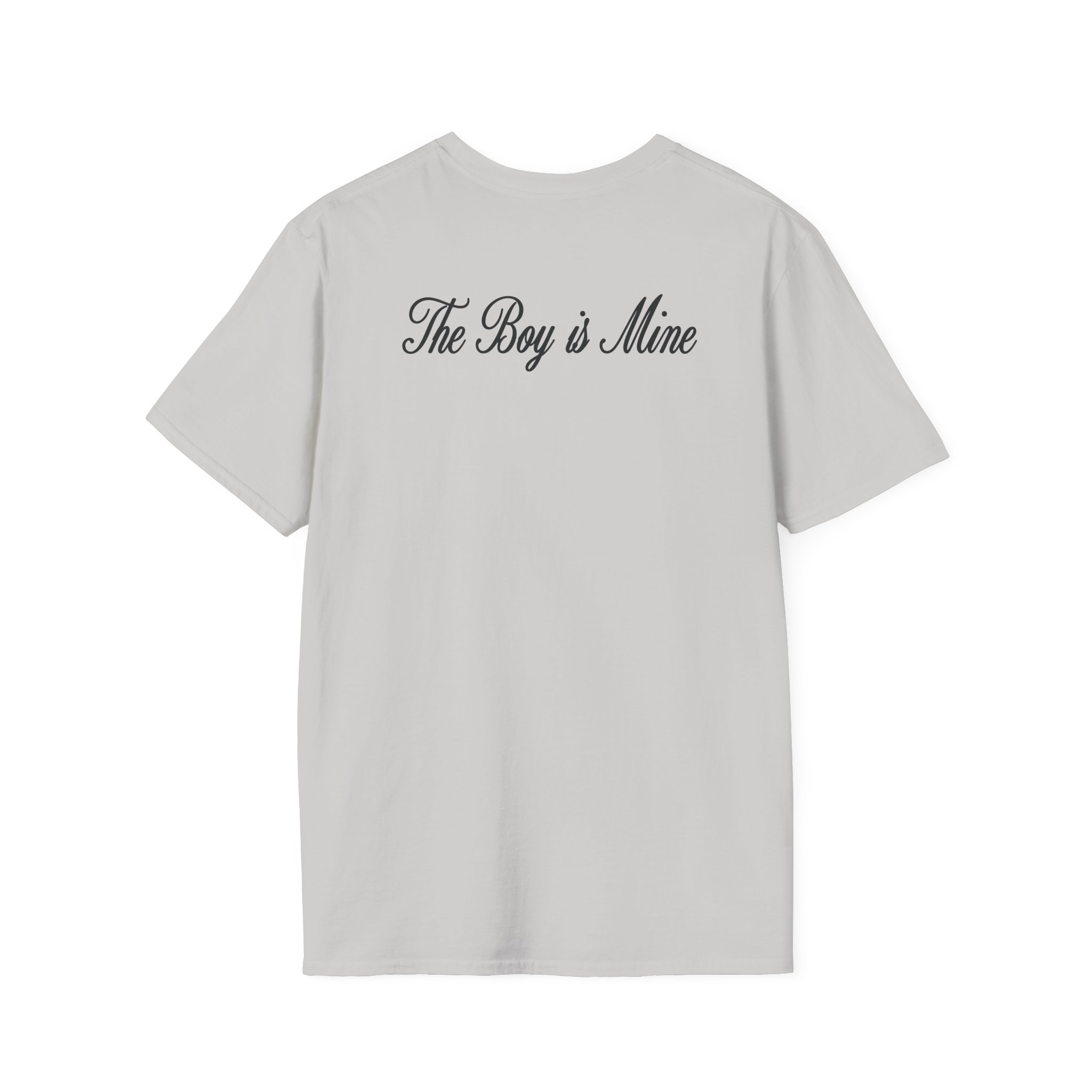 AG the boy is mine Unisex Softstyle T-Shirt - Image 6