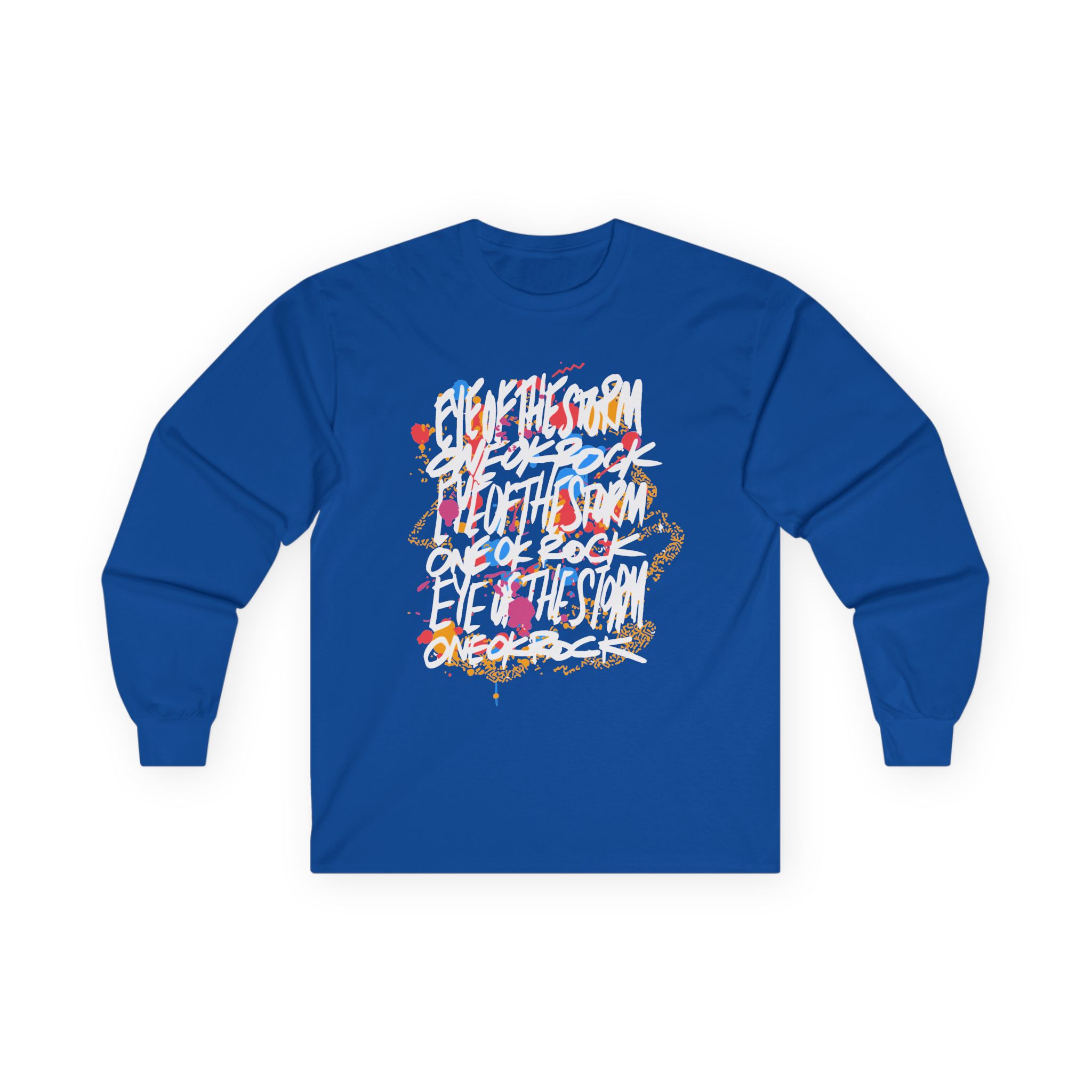 One Ok Rock Painted Storm Unisex Ultra Cotton Long Sleeve Tee - Image 11