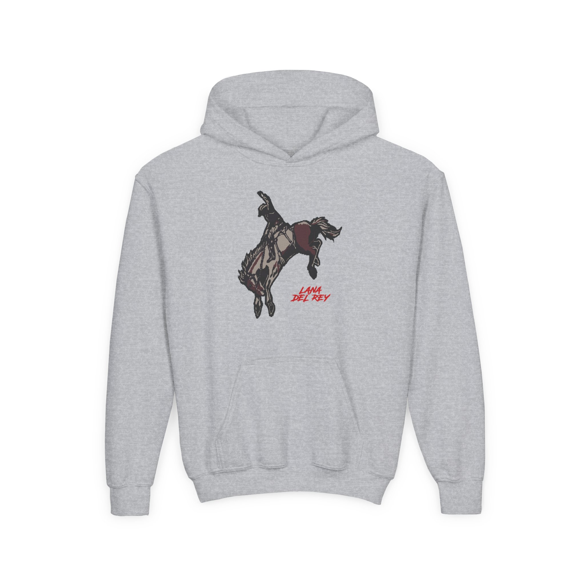 Lanadelrey Indio Knit Youth Heavy Blend Hooded Sweatshirt - Image 3