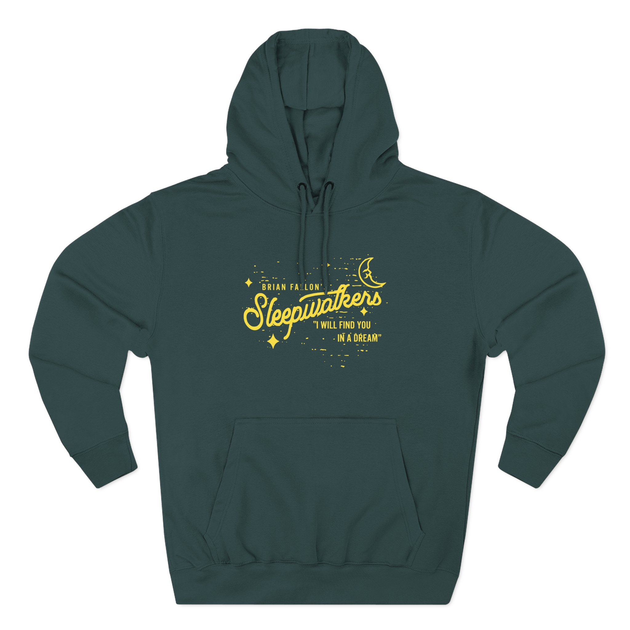 Brian Fallon Sleepwalkers Three-Panel Fleece Hoodie - Image 5