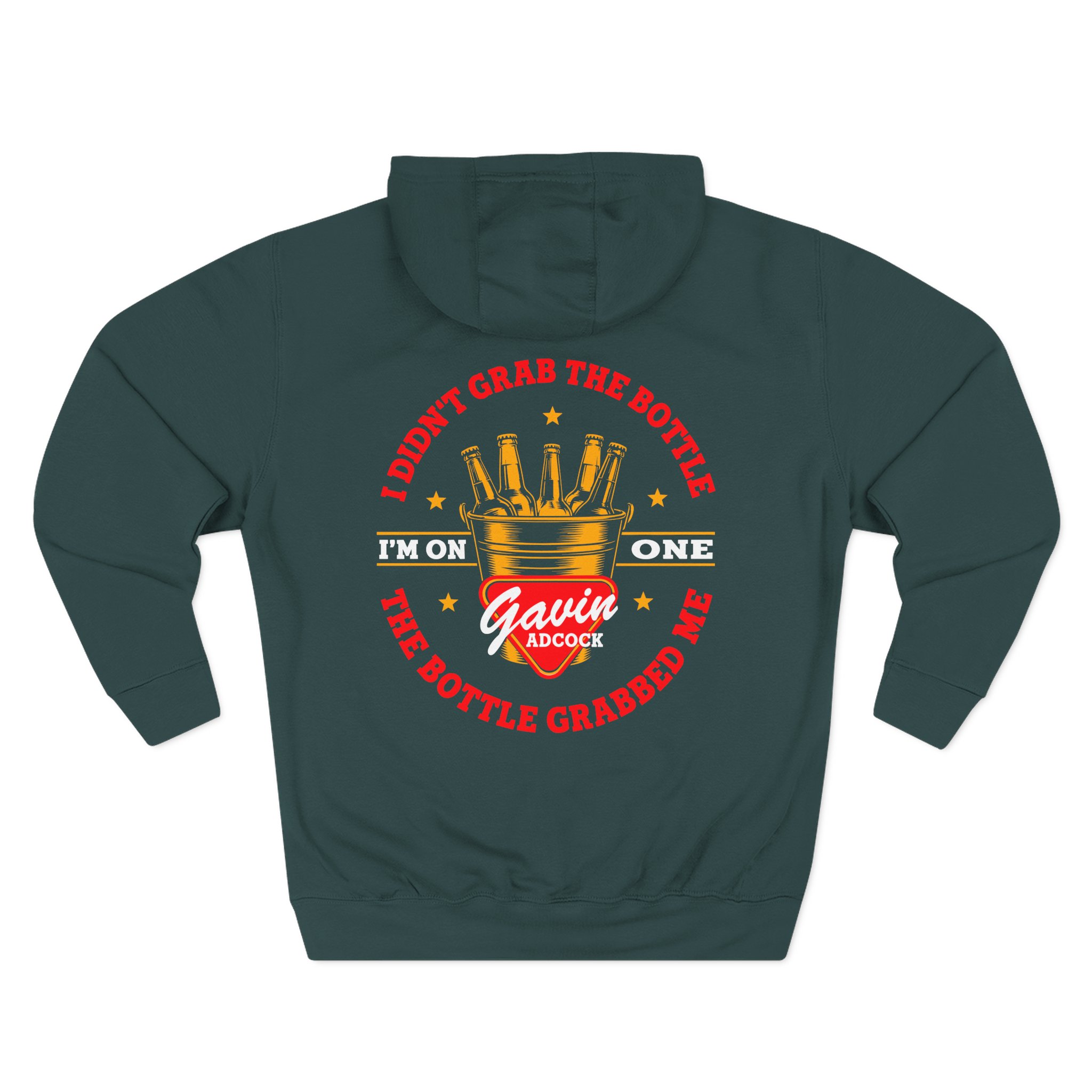Gavin Adcock on One Three-Panel Fleece Hoodie - Image 6