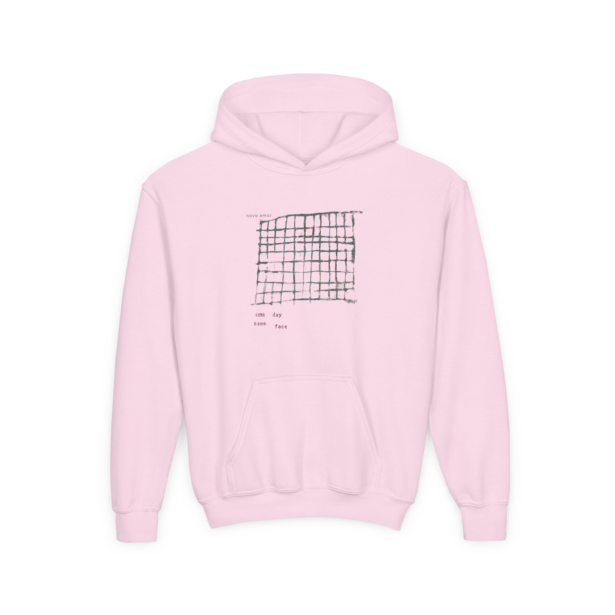 Novo Amor Symbols Youth Heavy Blend Hooded Sweatshirt - Image 3