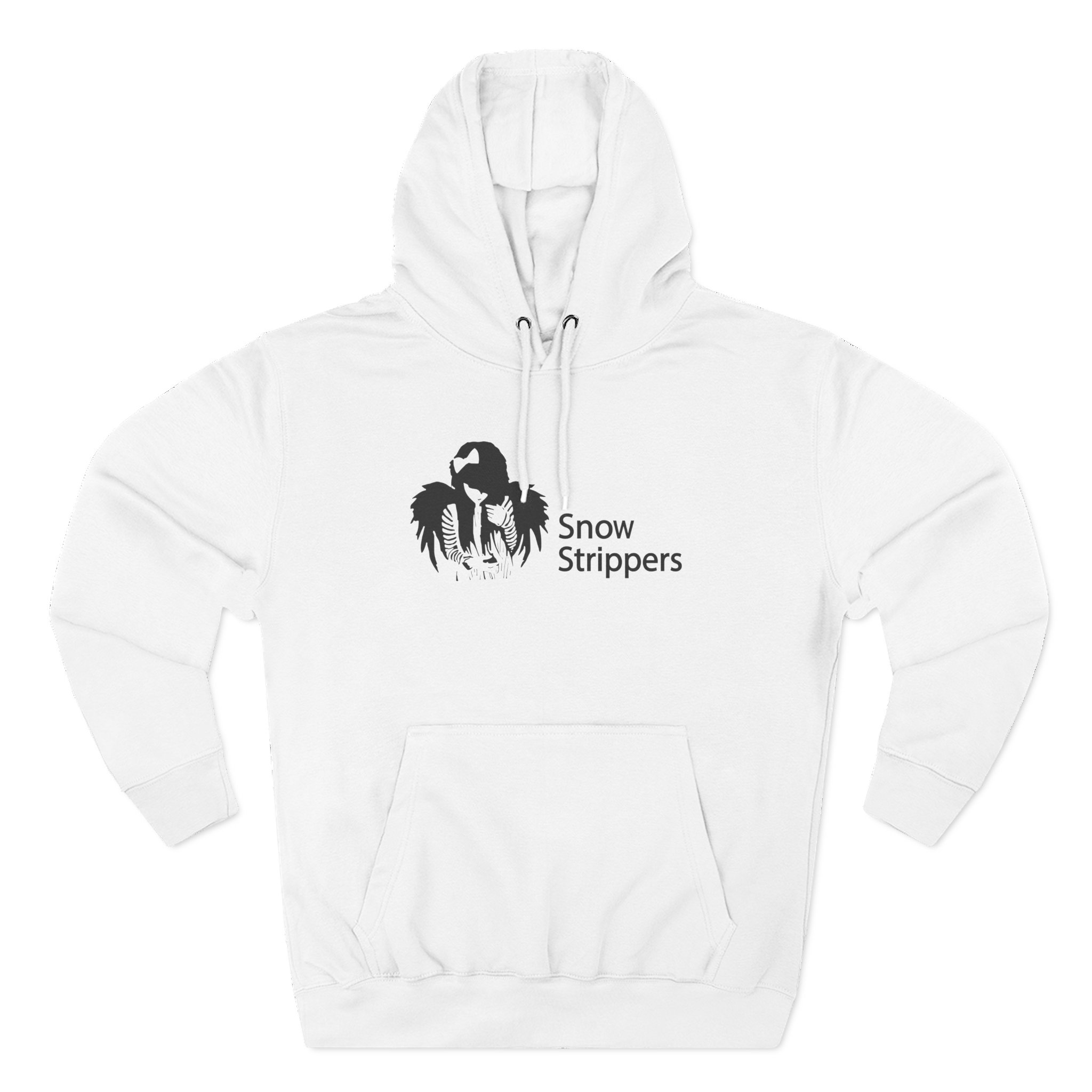 Snow StrippersThree-Panel Fleece Hoodie