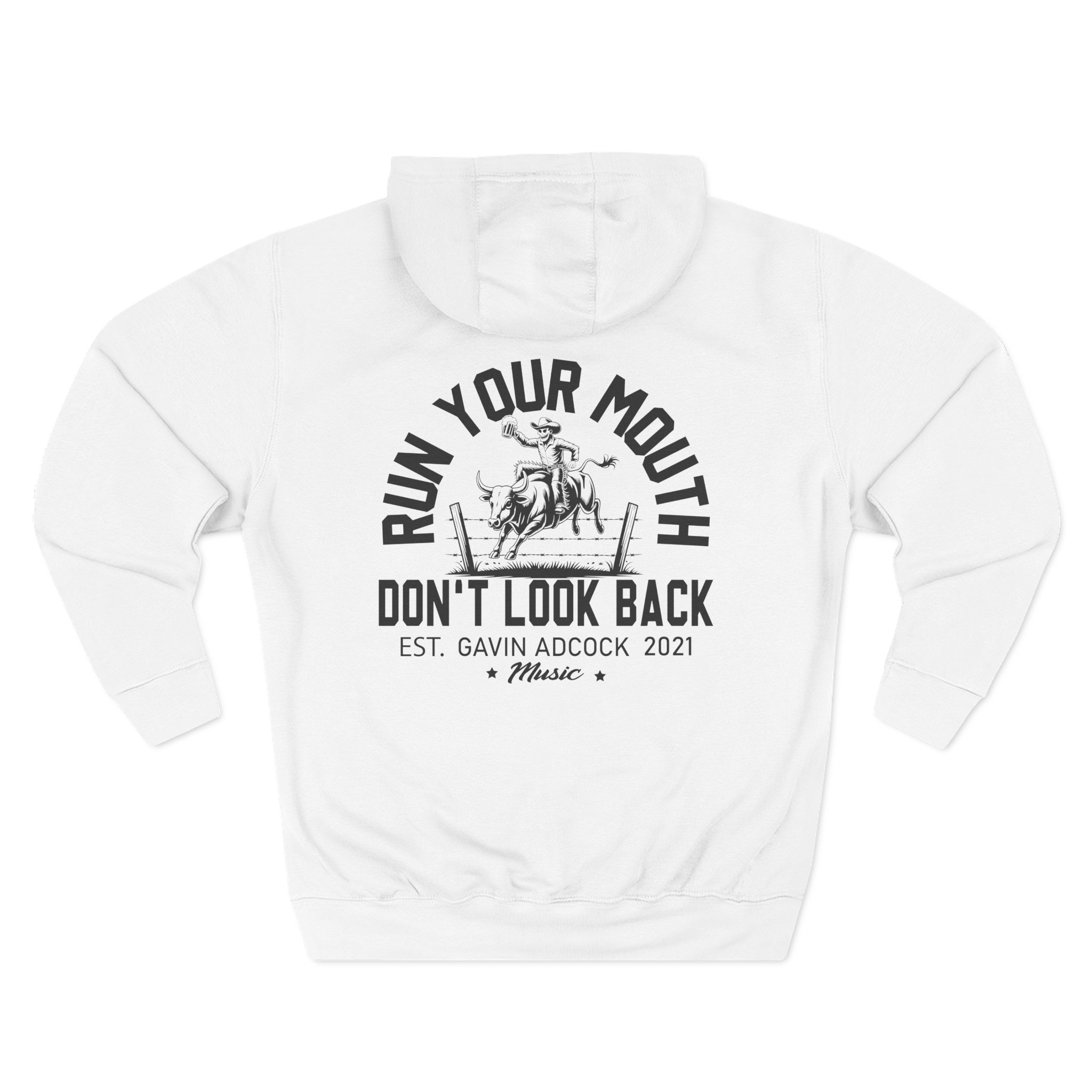Gavin Adcock Run Your Mouth Three-Panel Fleece Hoodie - Image 2