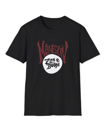 Maneskin Zitti e Buoni Unisex Softstyle T-Shirt