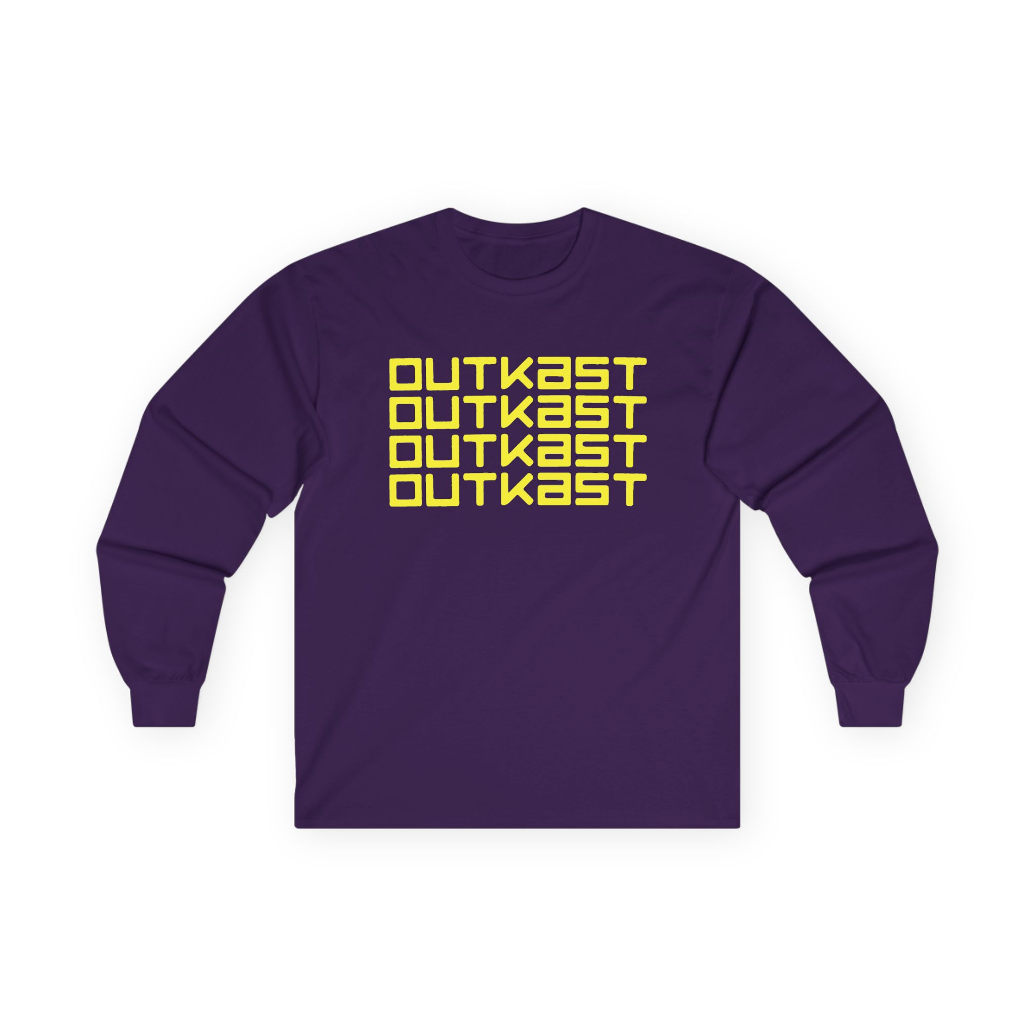 Outkast Logo Repeat Unisex Ultra Cotton Long Sleeve Tee - Image 15