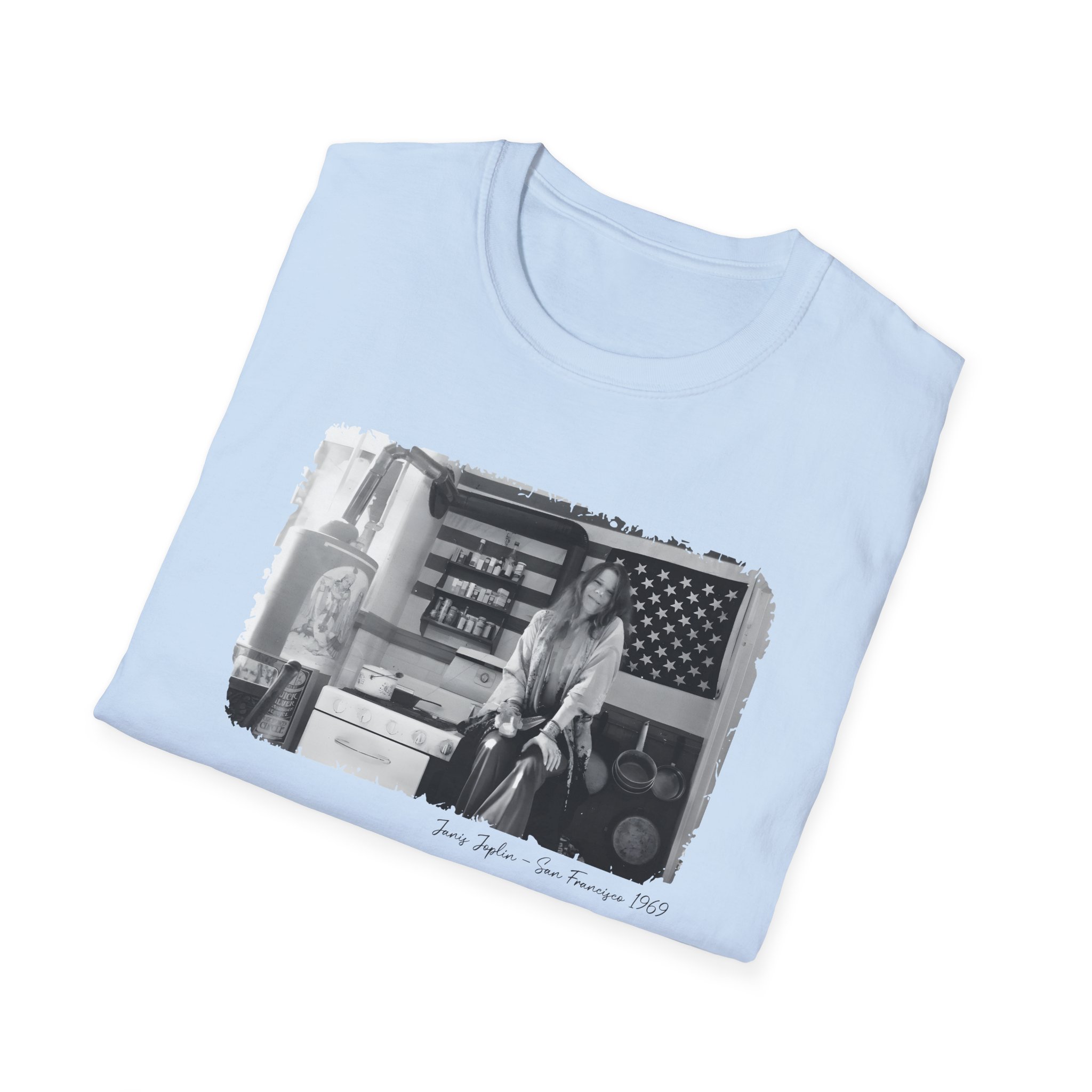 Janis in the Kitchen Unisex Softstyle T-Shirt - Image 36