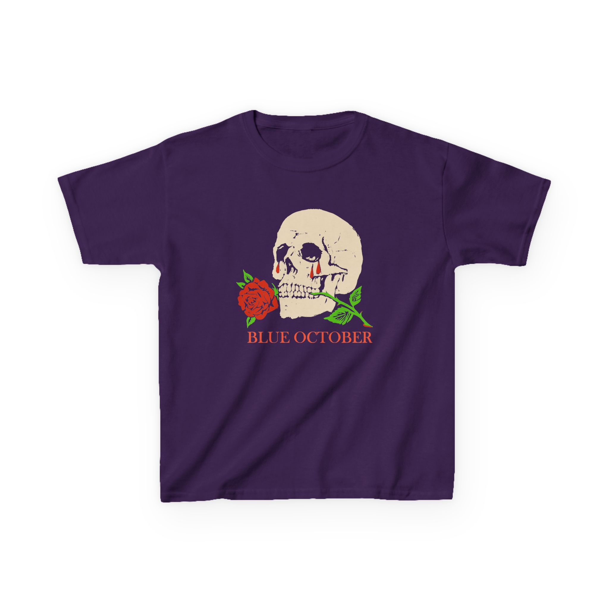 Blue October Where Did You Go Kids Heavy Cotton™ Tee - Image 15