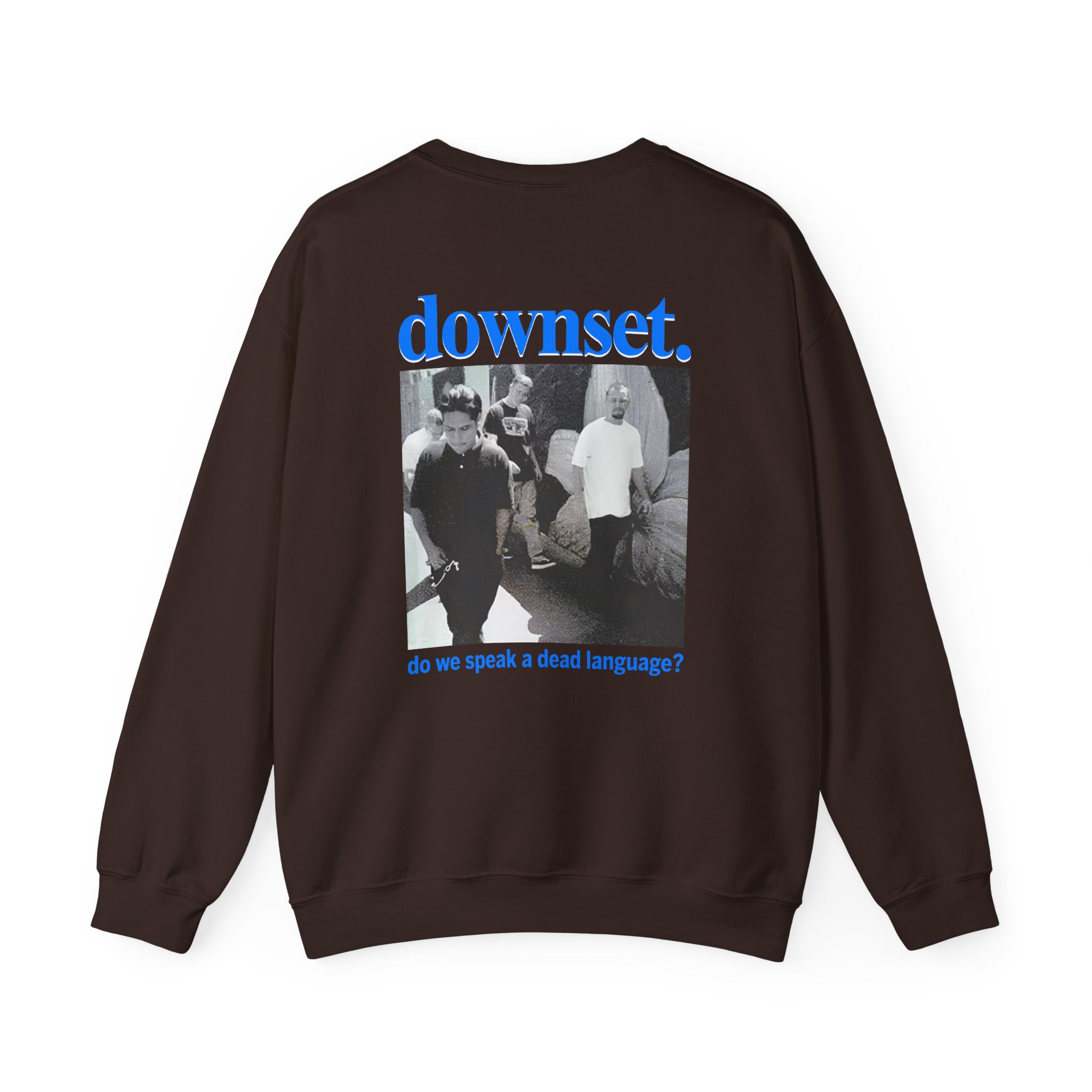 Downset Do We Speak A Dead Language Unisex Heavy Blend™ Crewneck Sweatshirt - Image 4