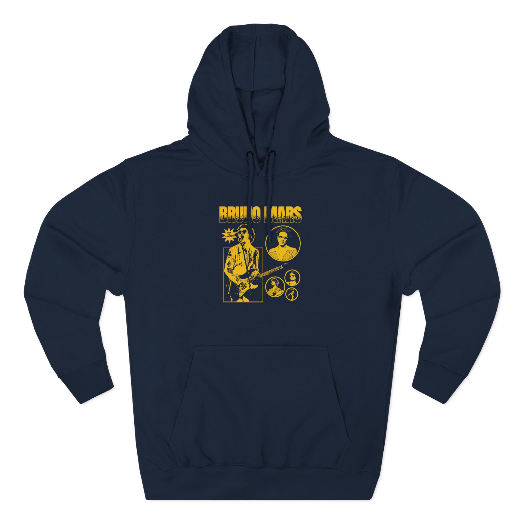 Bruno Mars Three-Panel Fleece Hoodie - Image 7