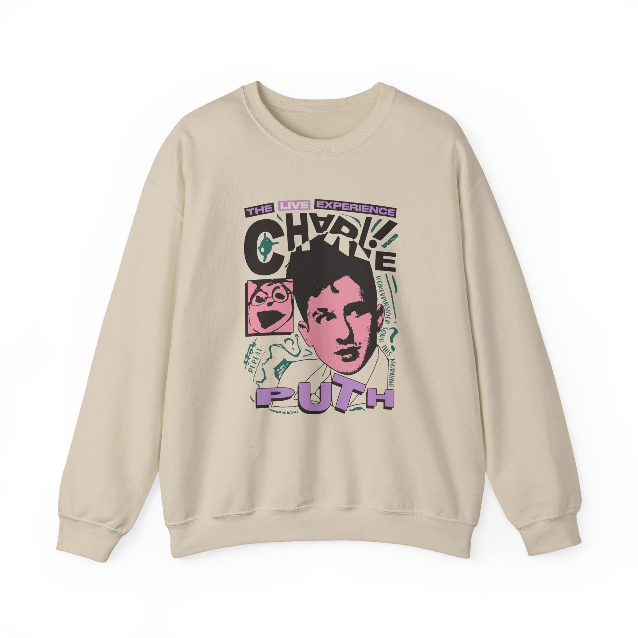 Charlie Puth Live Experience Unisex Heavy Blend™ Crewneck Sweatshirt - Image 7