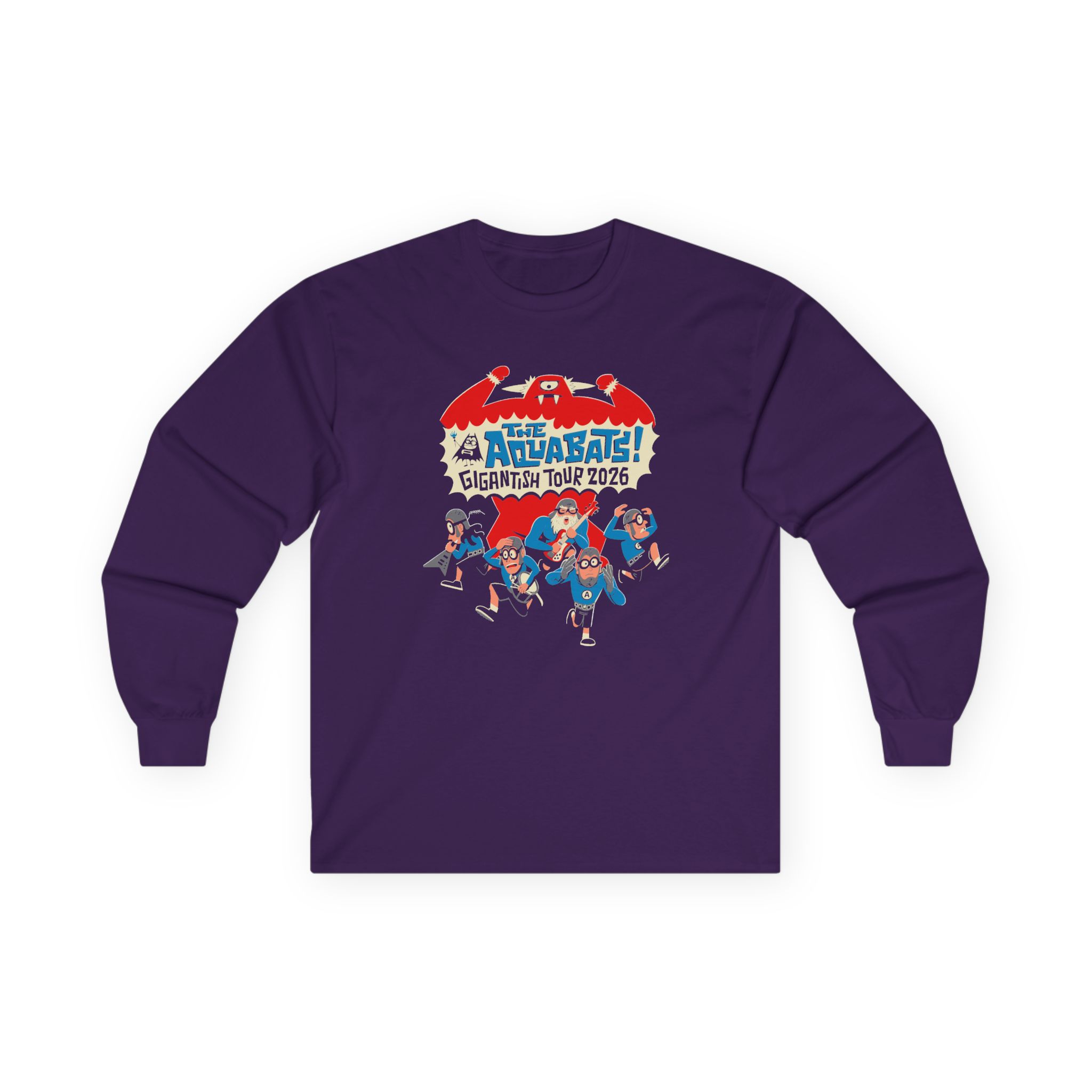 The Aquabats Gigantish Unisex Ultra Cotton Long Sleeve Tee - Image 9
