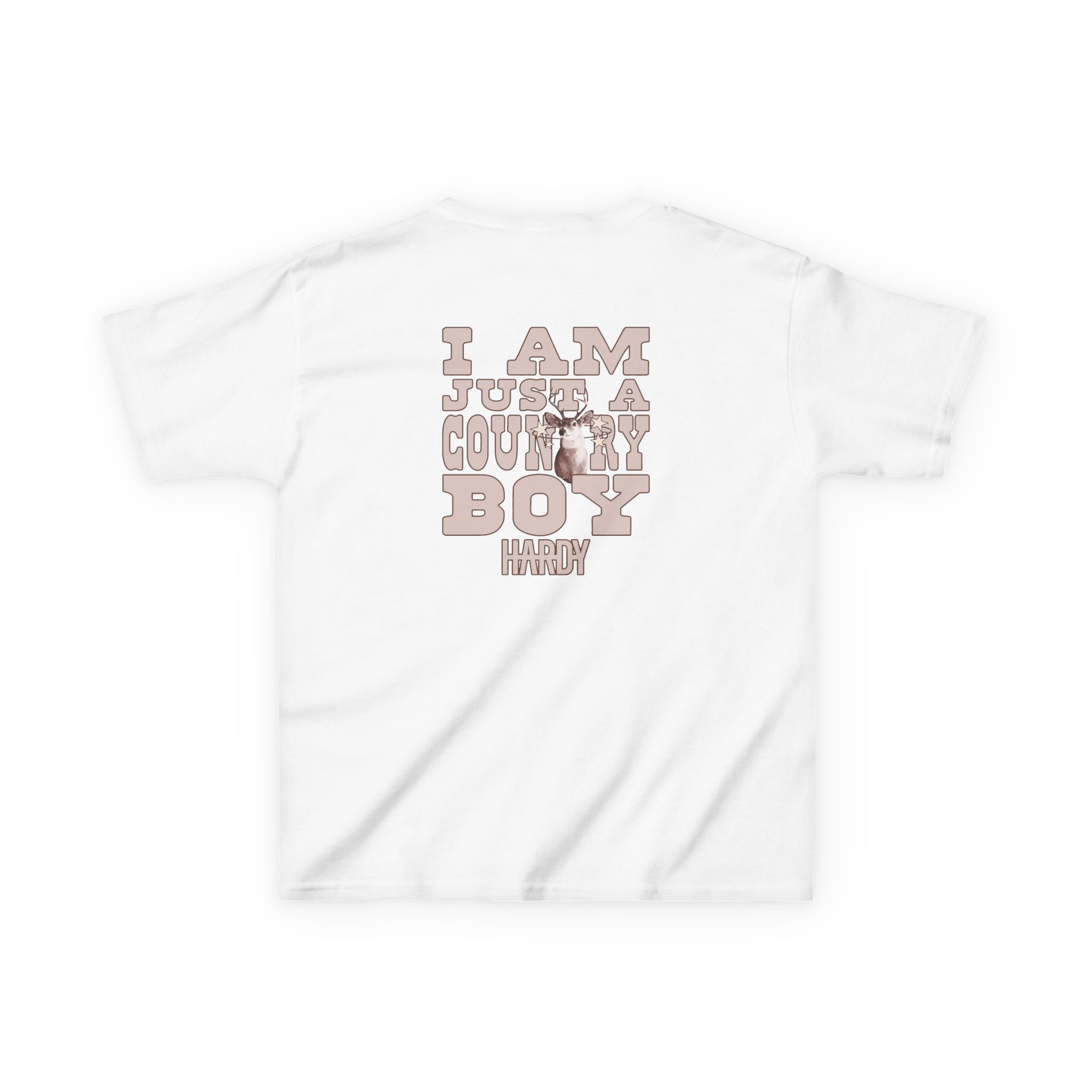 Hd I Am Just a Country Boy Crewneck Kids Heavy Cotton™ Tee - Image 2