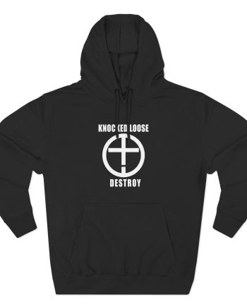 Knocked Loose Destroy Three-Panel Fleece Hoodie
