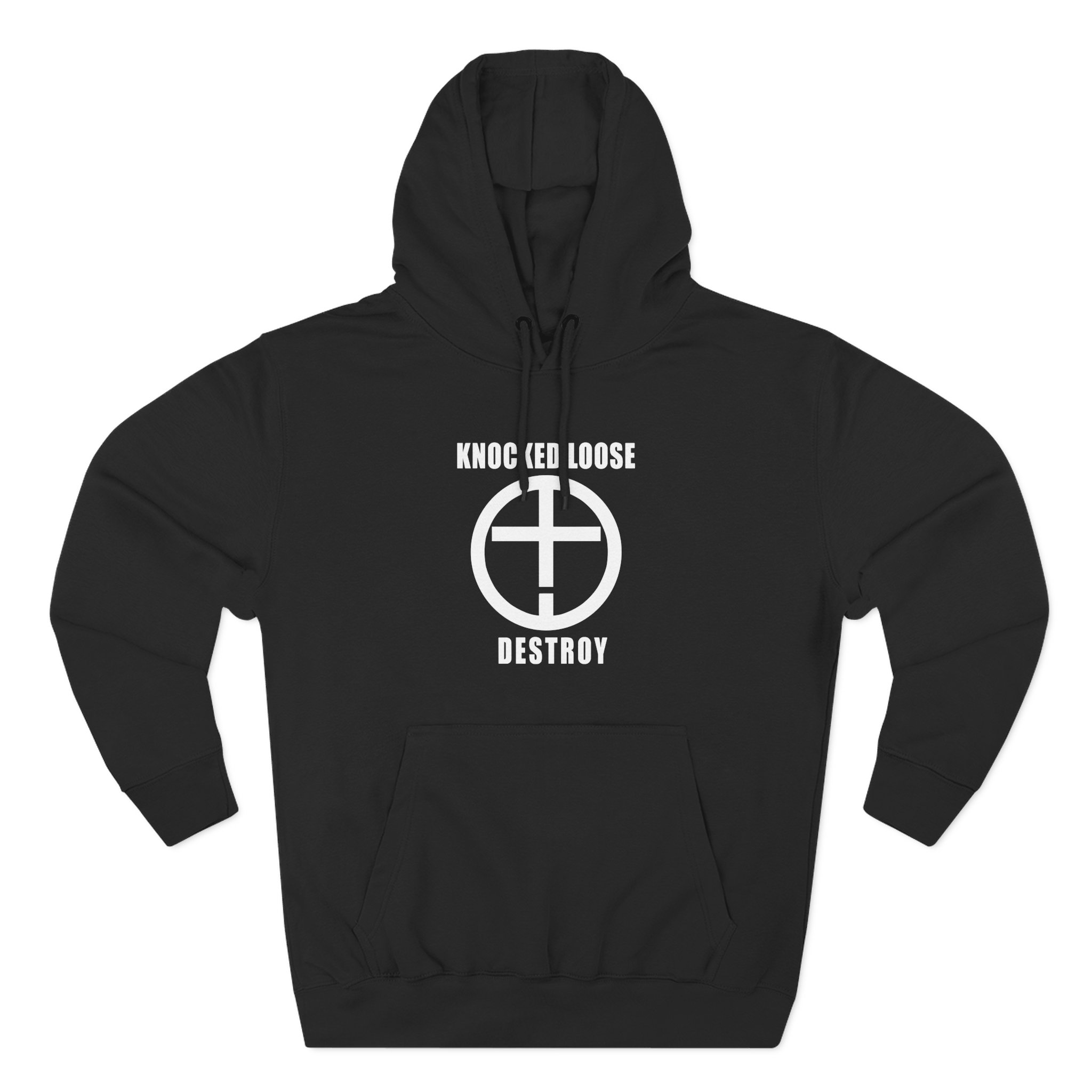 Knocked Loose Destroy Three-Panel Fleece Hoodie