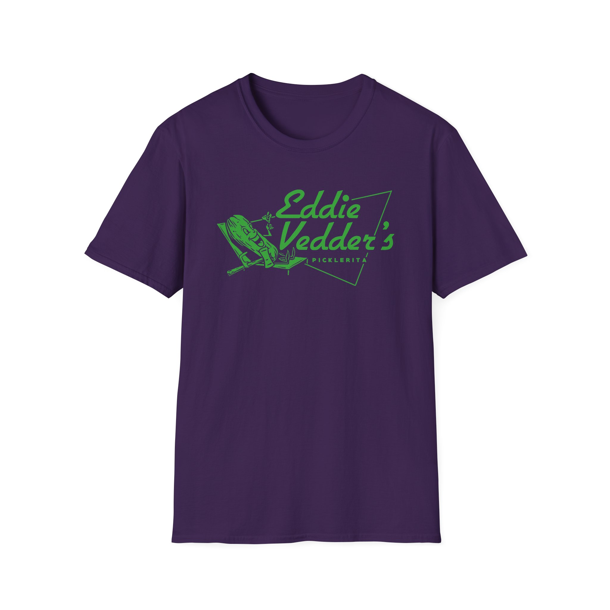 Eddie Vedder Picklerita Unisex Softstyle T-Shirt - Image 11