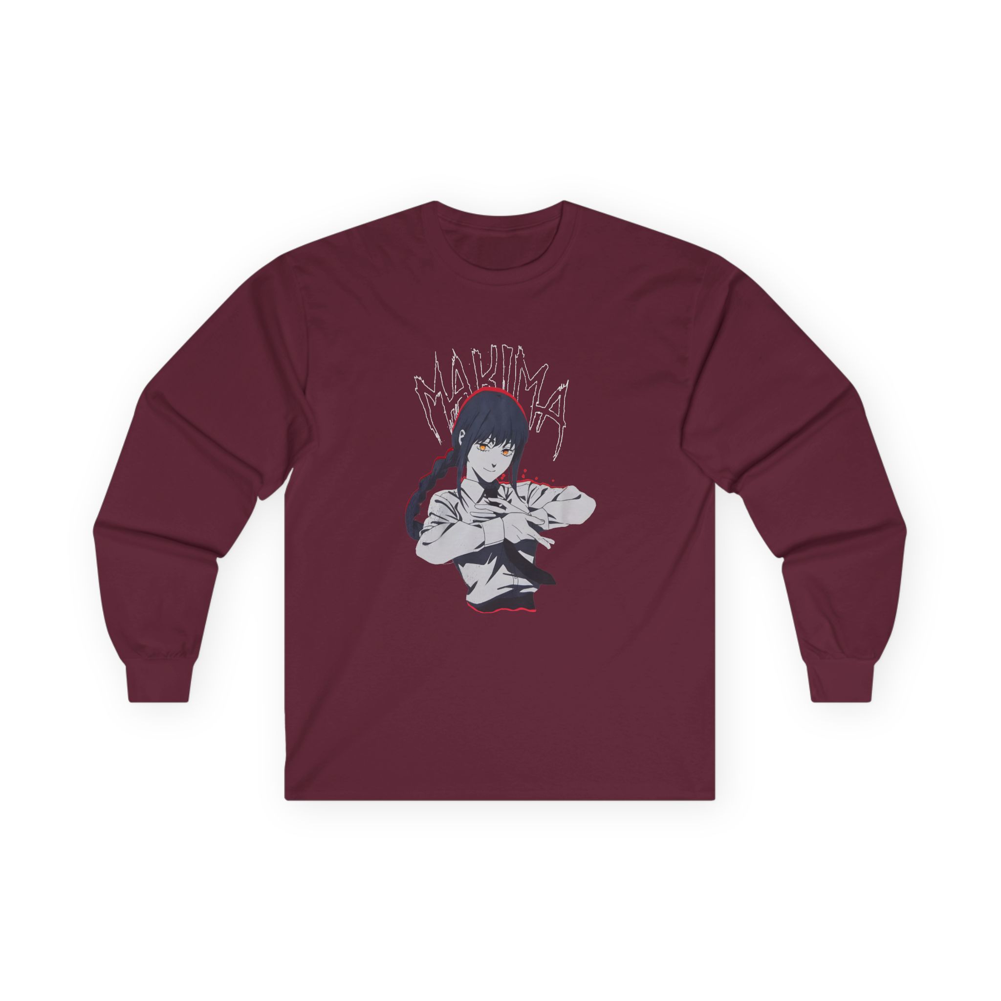 Chainsaw Man Makima Unisex Ultra Cotton Long Sleeve Tee - Image 3