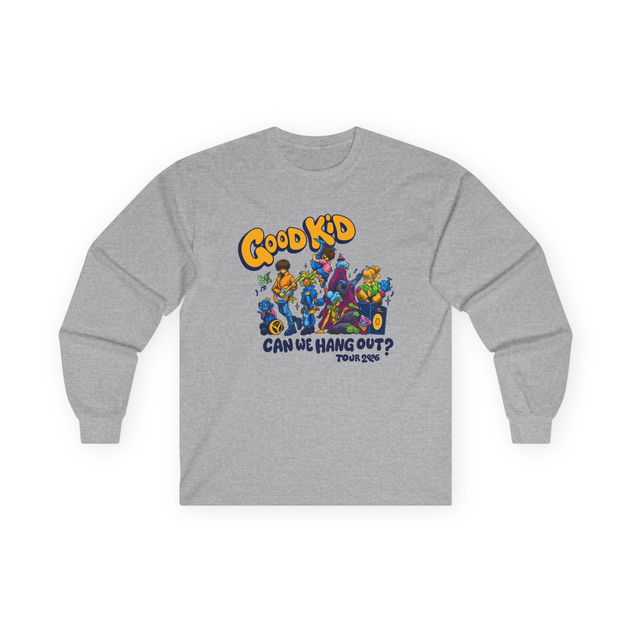 Good Kid Can We Hang Out Unisex Ultra Cotton Long Sleeve Tee - Image 5