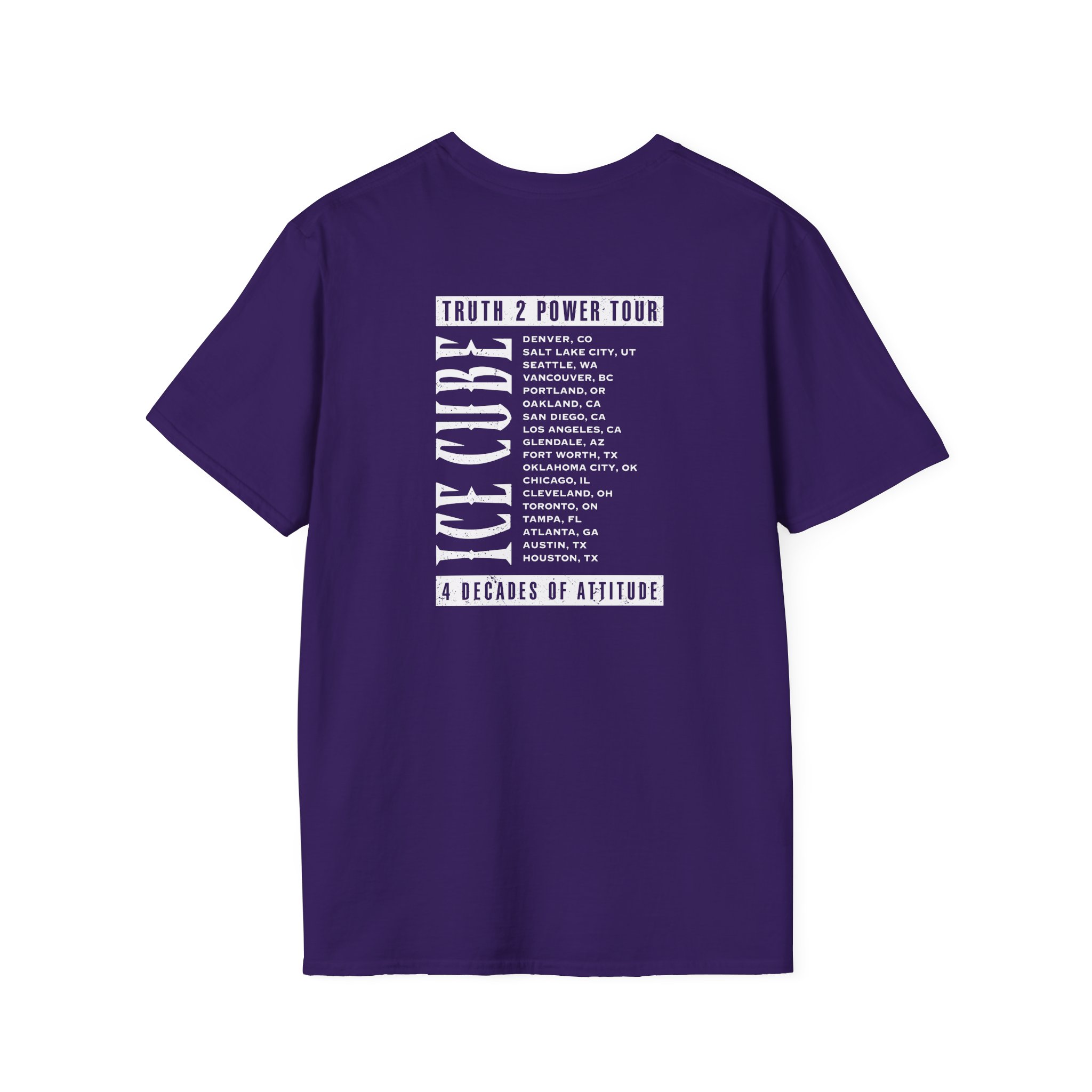 Ice Cube Truth 2 Power Unisex Softstyle T-Shirt - Image 22
