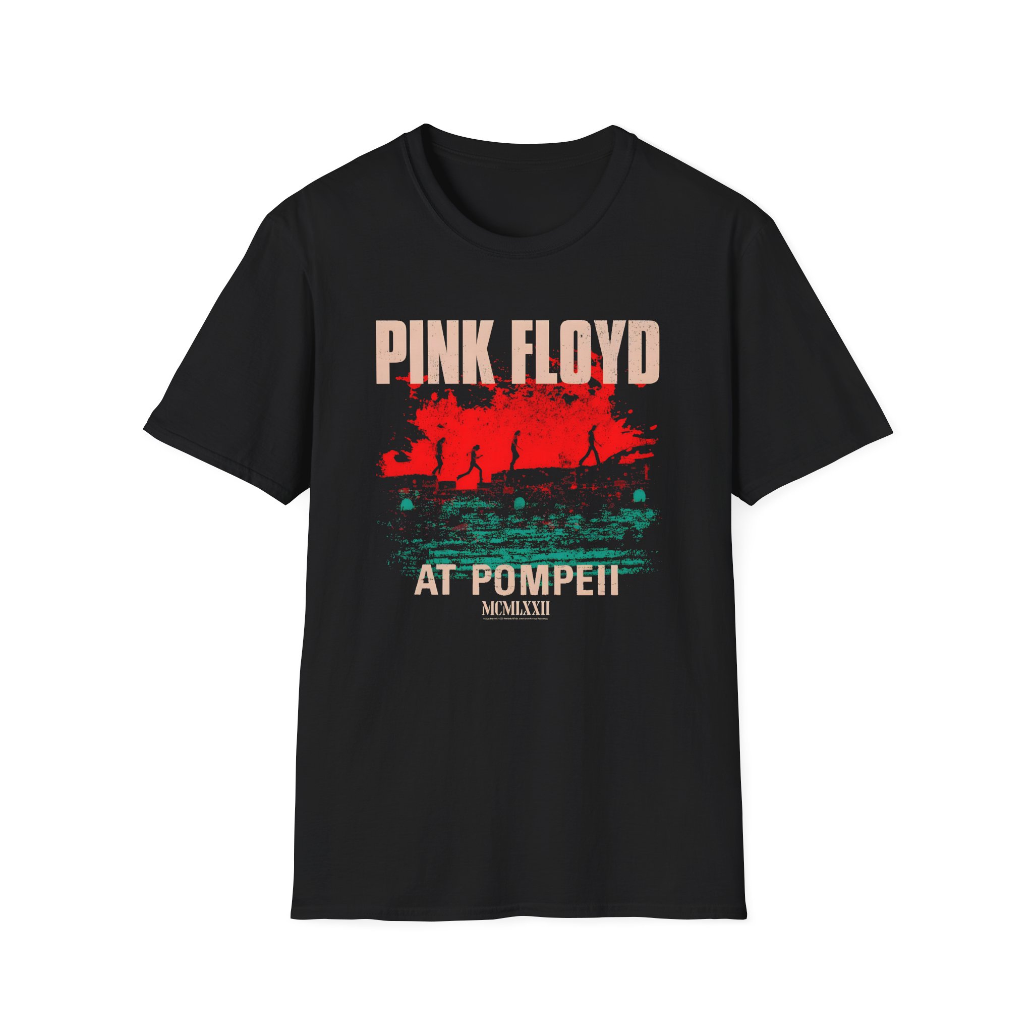 Pink Floyd At Pompeii Unisex Softstyle T-shirt